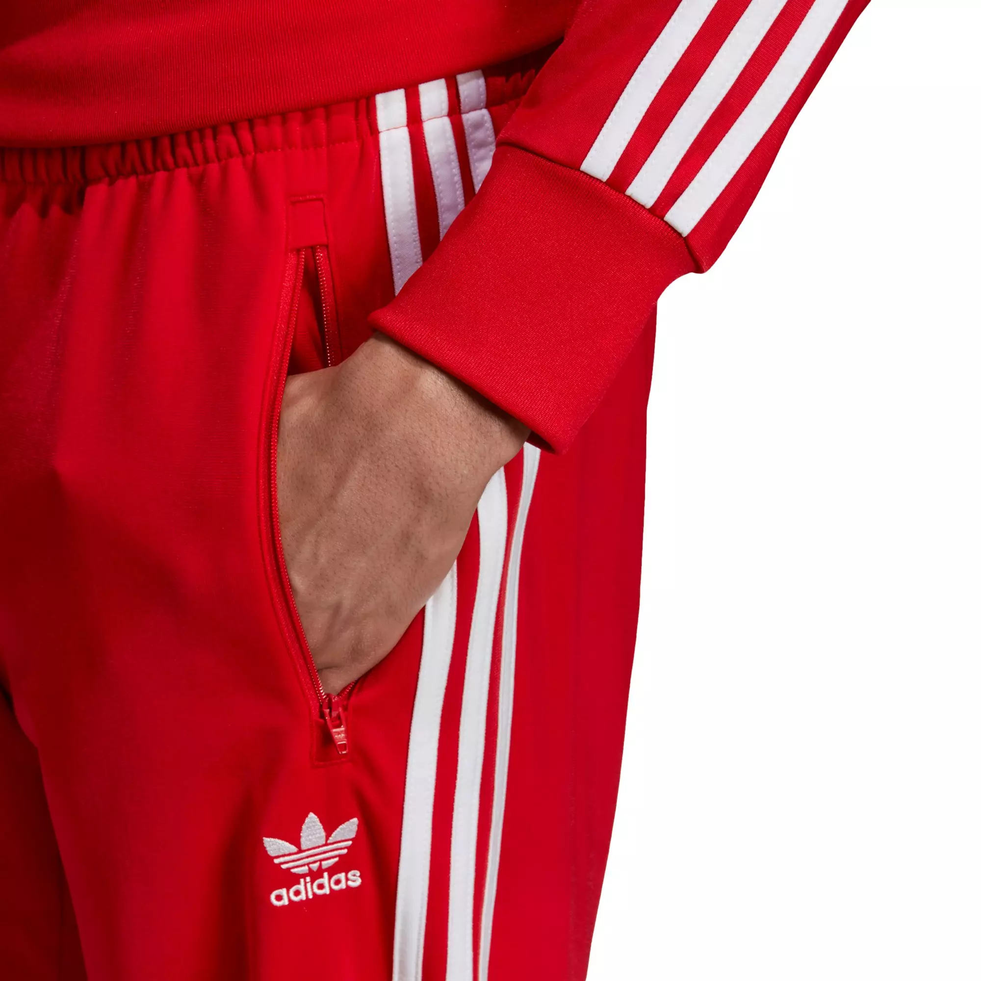 adidas Men's Firebird Tiro Pant - RED