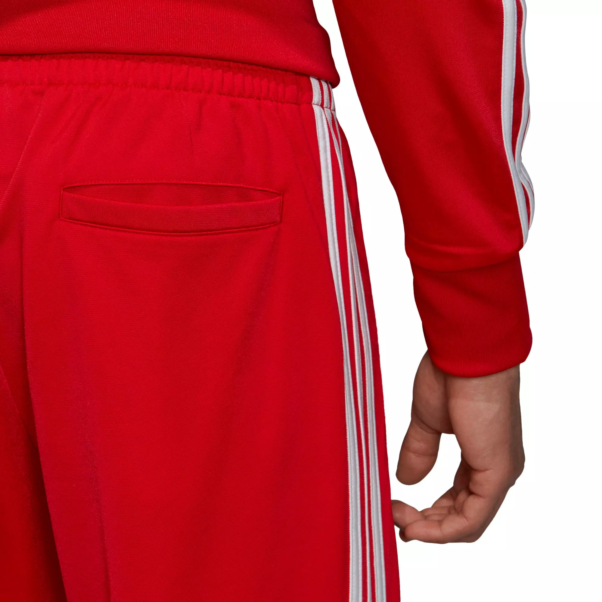 adidas Men's Firebird Tiro Pant - RED