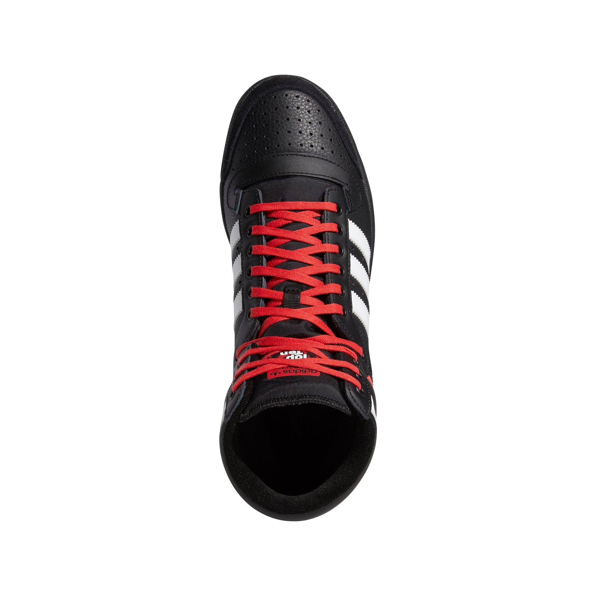 adidas top ten black red