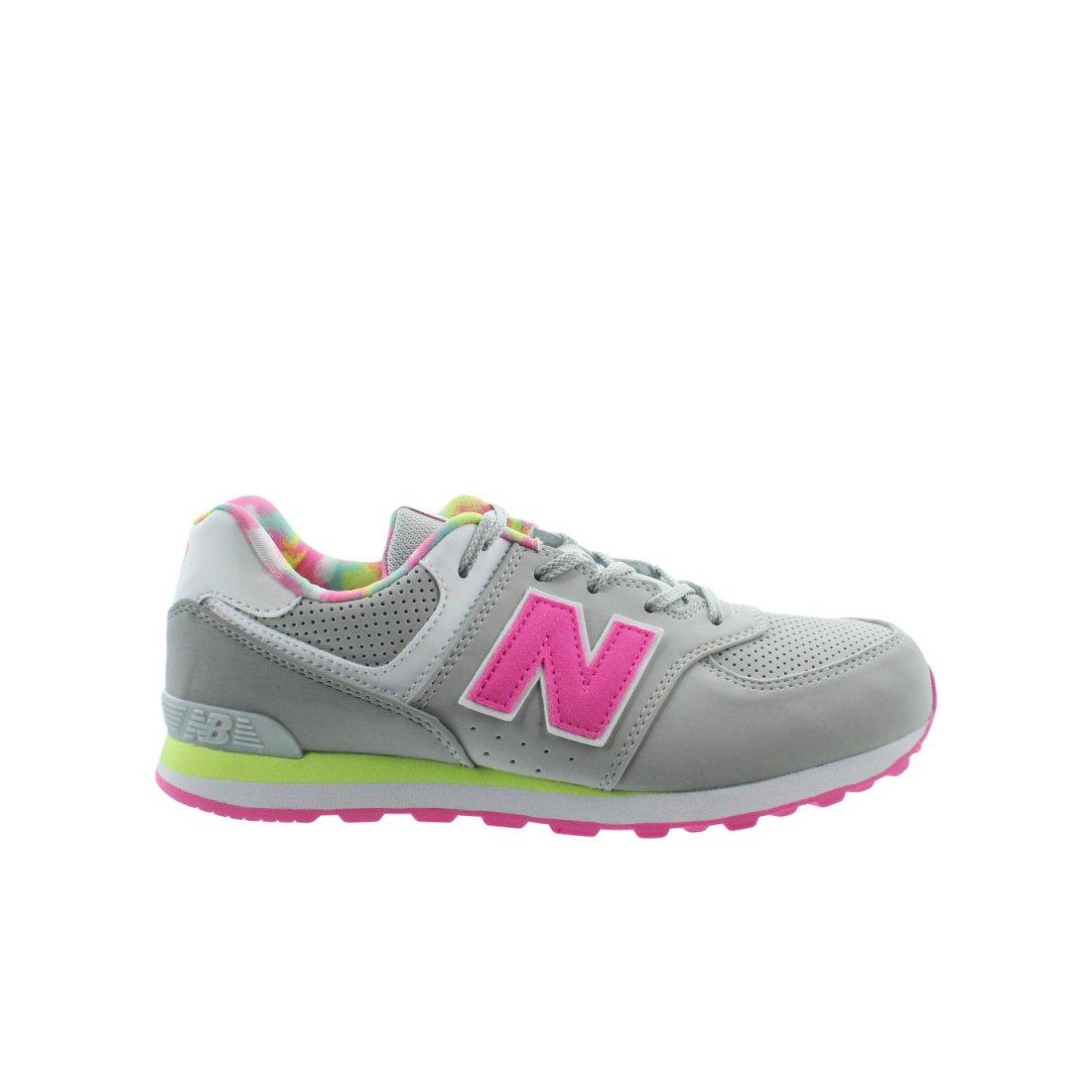 pink and green new balance 574