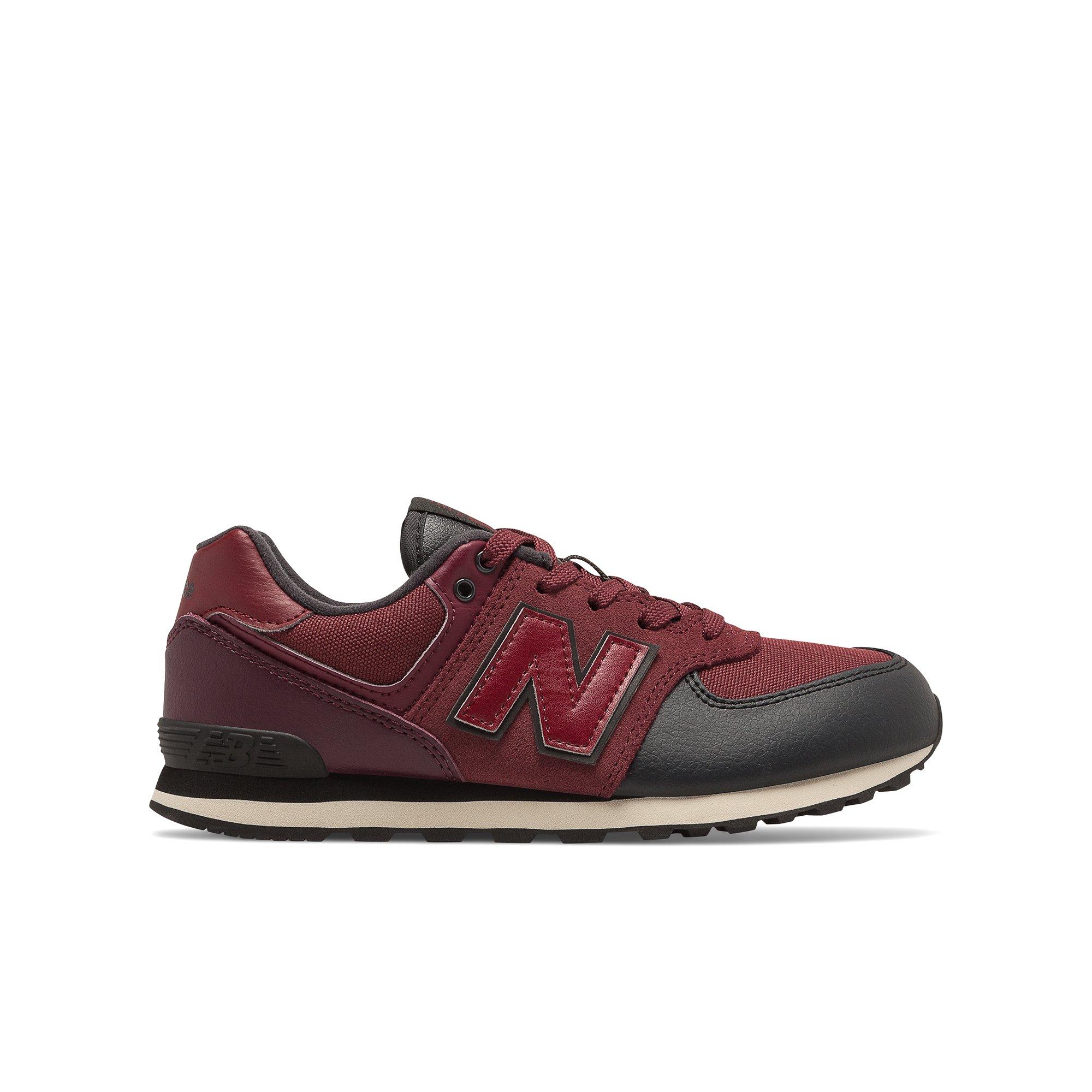 burgundy new balance grade school