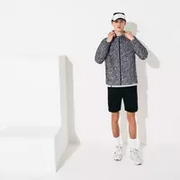 Lacoste Men's Sport Tennis Fleece Shorts - BLACK