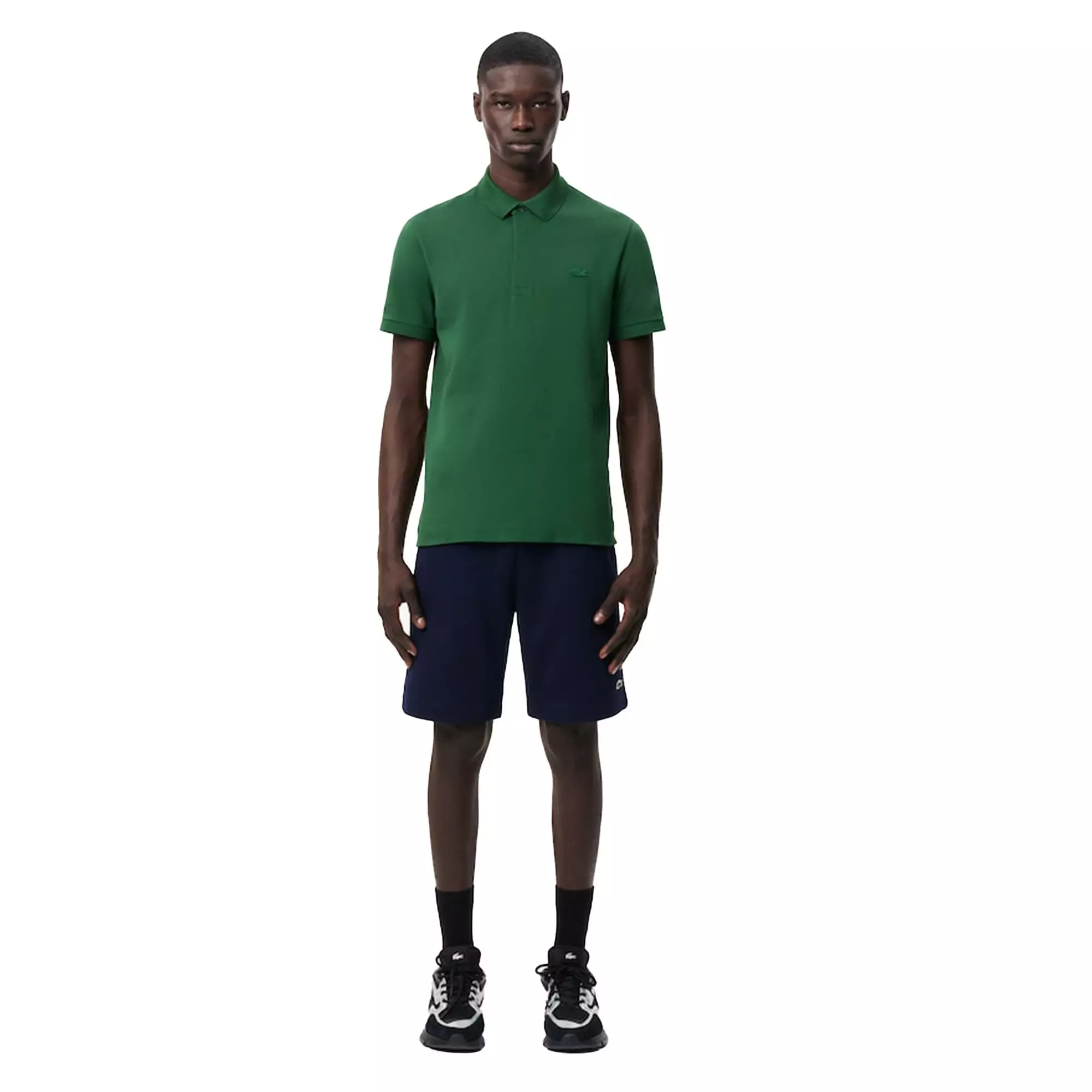 Lacoste Men's Sport Tennis Navy Fleece Short - NAVY