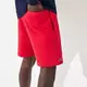 Lacoste Men's Sport Tennis Red Fleece Shorts - RED Thumbnail View 3