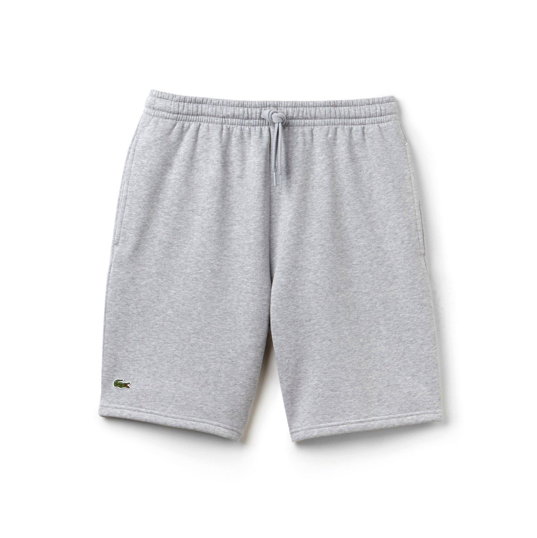 lacoste fleece shorts grey,Save up to