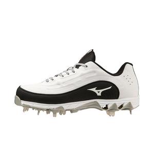 Mizuno 9-Spike Swift 8 Fastpitch "White/Black" Women's Softball Cleat