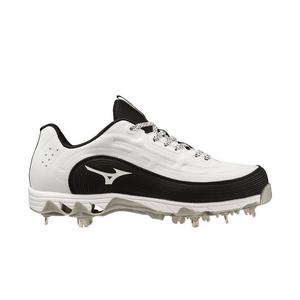 Mizuno 9-Spike Swift 8 Fastpitch "White/Black" Women's Softball Cleat