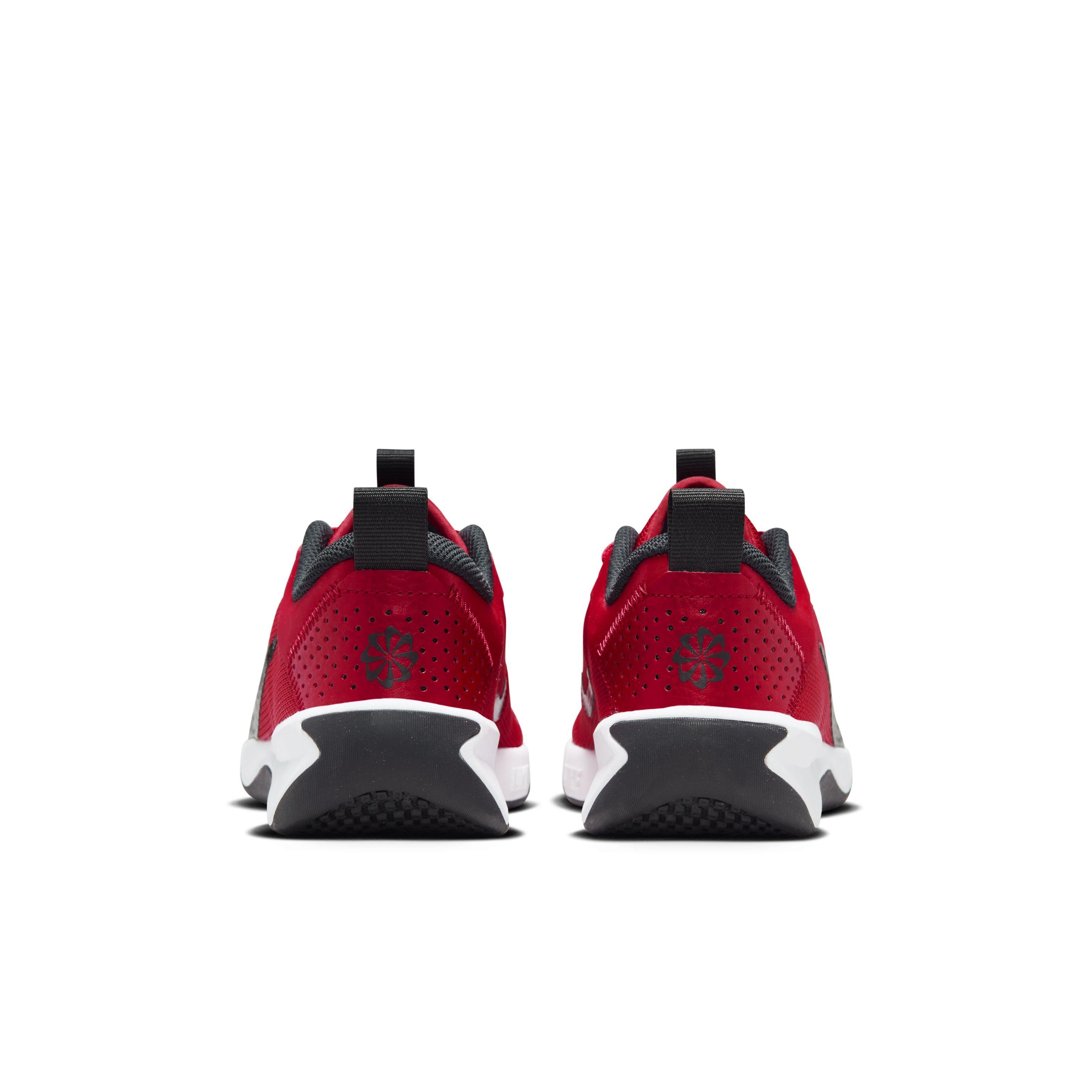 Nike Omni Multi-Court Grade School Boys' "University Red/White/Black" Shoe