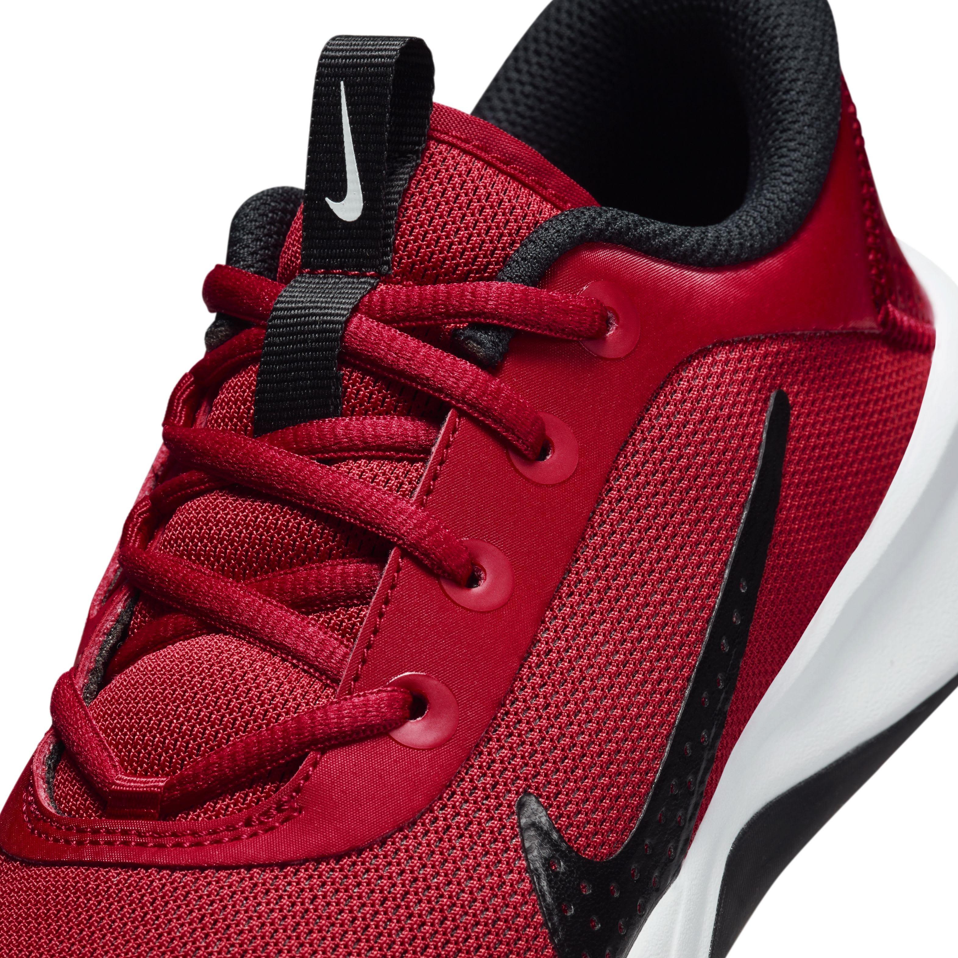Nike Omni Multi-Court Grade School Boys' "University Red/White/Black" Shoe