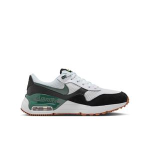 Nike Air Max SYSTM "White/Black/Barely Volt/Vintage Green" Grade School Boys' Shoe