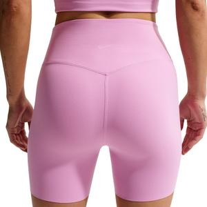 Nike Women's Zenvy High-Waisted 5" Biker Shorts -Lt Magenta