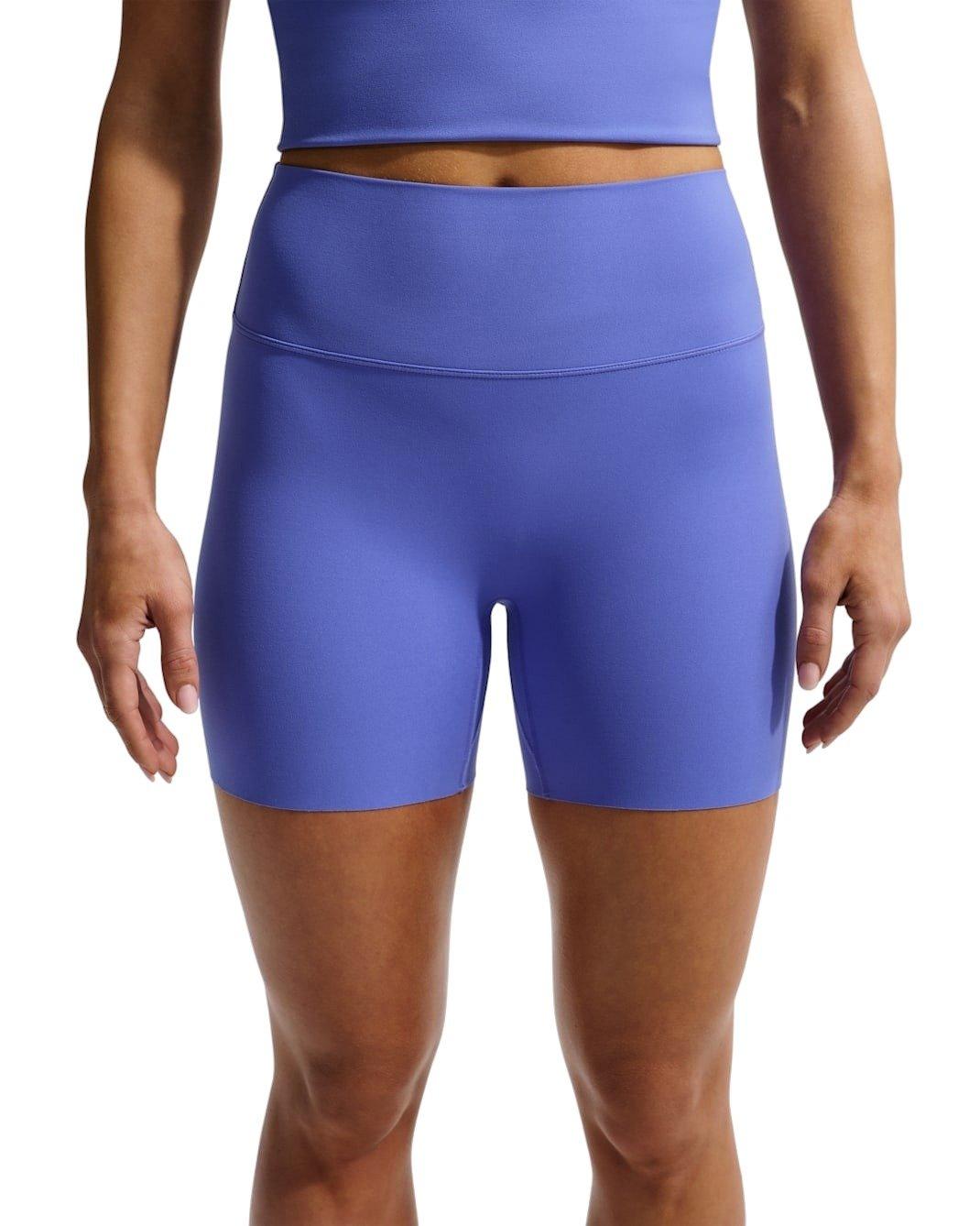 Nike Women's Zenvy High-Waisted 5" Biker Shorts - Sapphire - SAPPHIRE Thumbnail View 1
