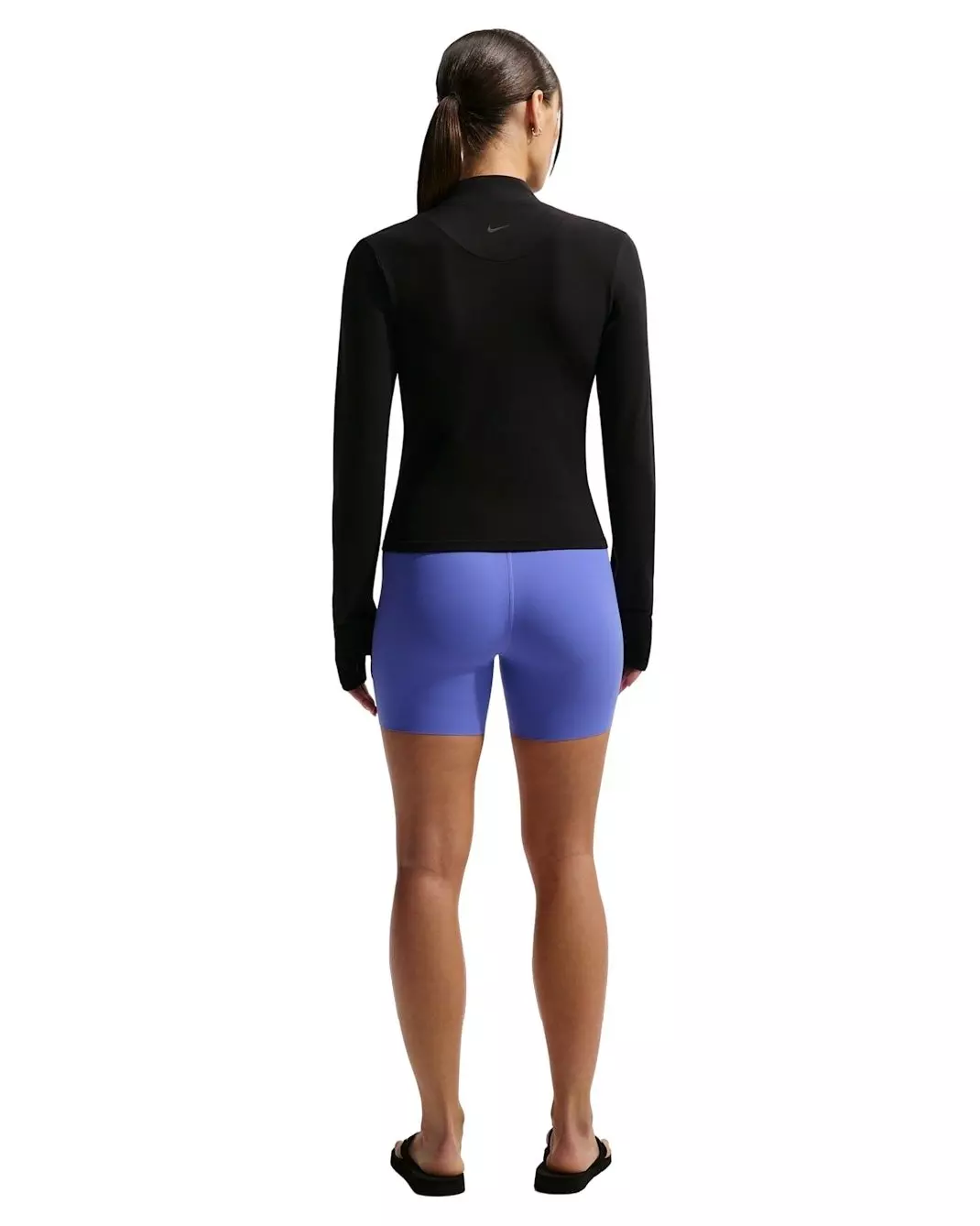 Nike Women's Zenvy High-Waisted 5" Biker Shorts - Sapphire - SAPPHIRE