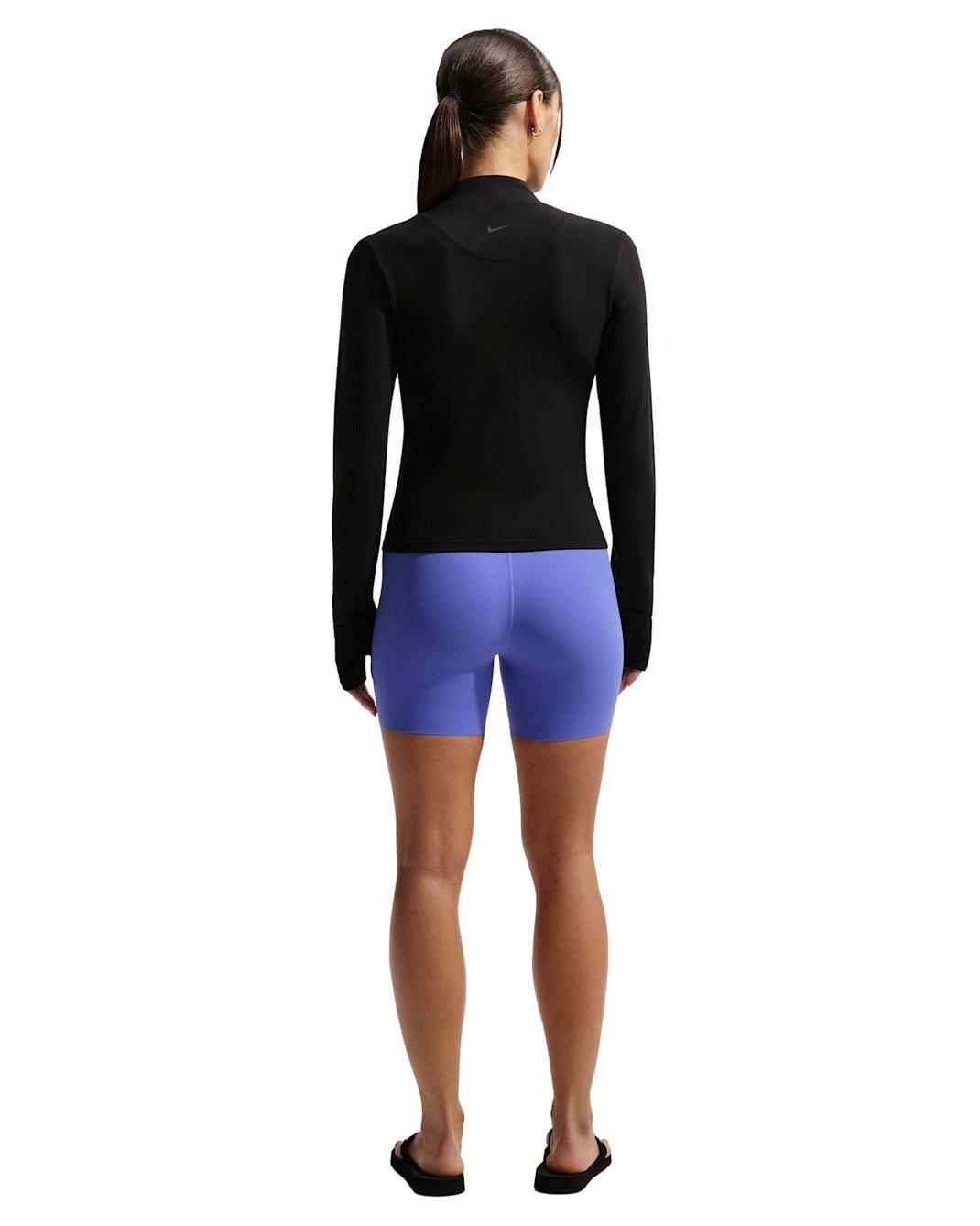 Nike Women's Zenvy High-Waisted 5" Biker Shorts -Sapphire - SAPPHIRE Thumbnail View 6