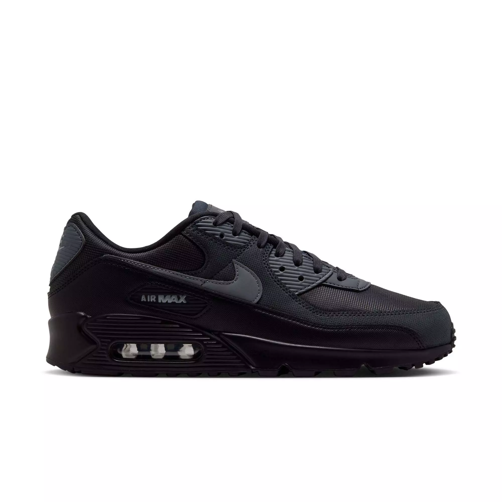 Nike Air Max 90 Premium "Dark Smoke Grey" Men's Shoe - DK SMOKE GREY/COOL GREY/BLACK