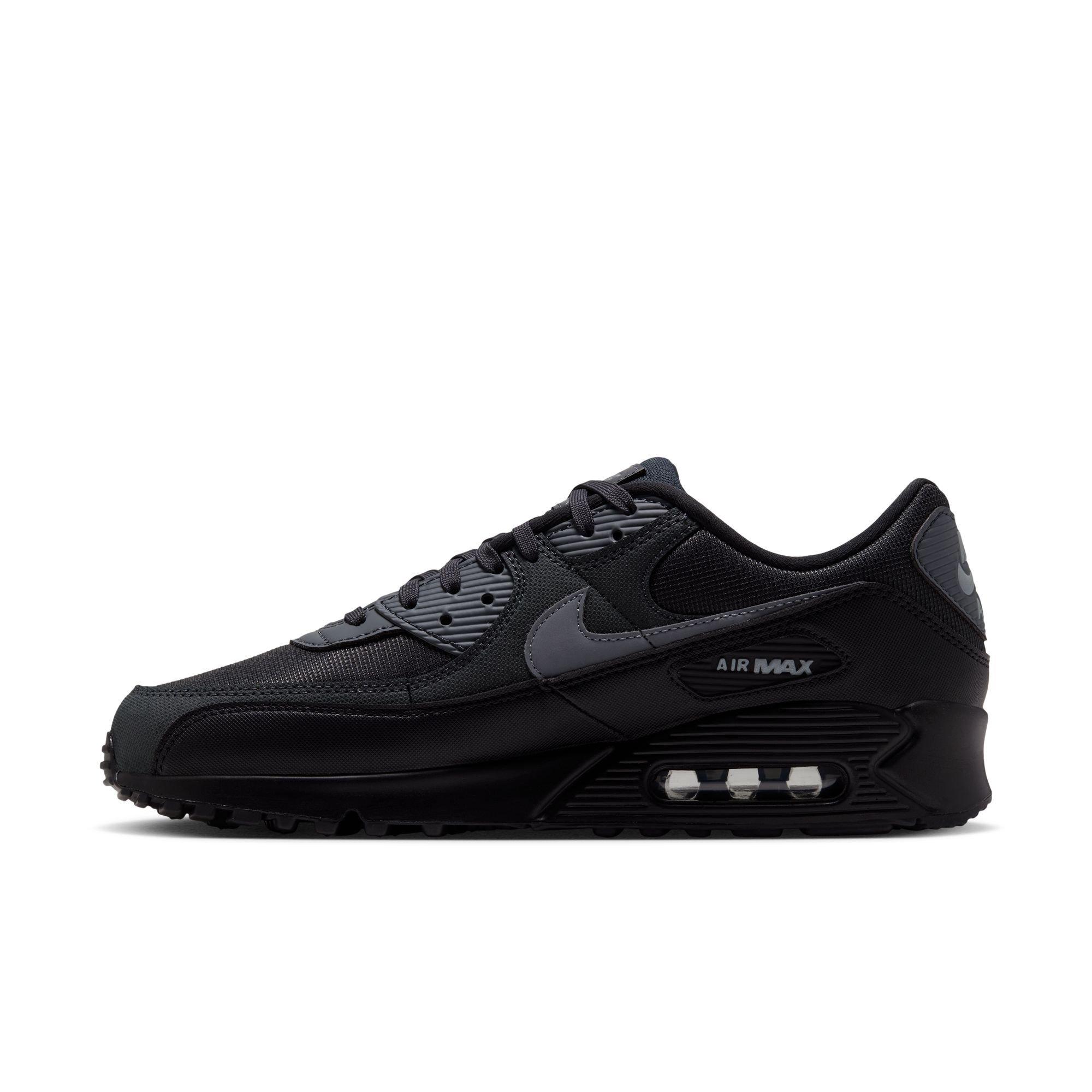 Nike Air Max 90 Premium "Dark Smoke Grey" Men's Shoe - DK SMOKE GREY/COOL GREY/BLACK