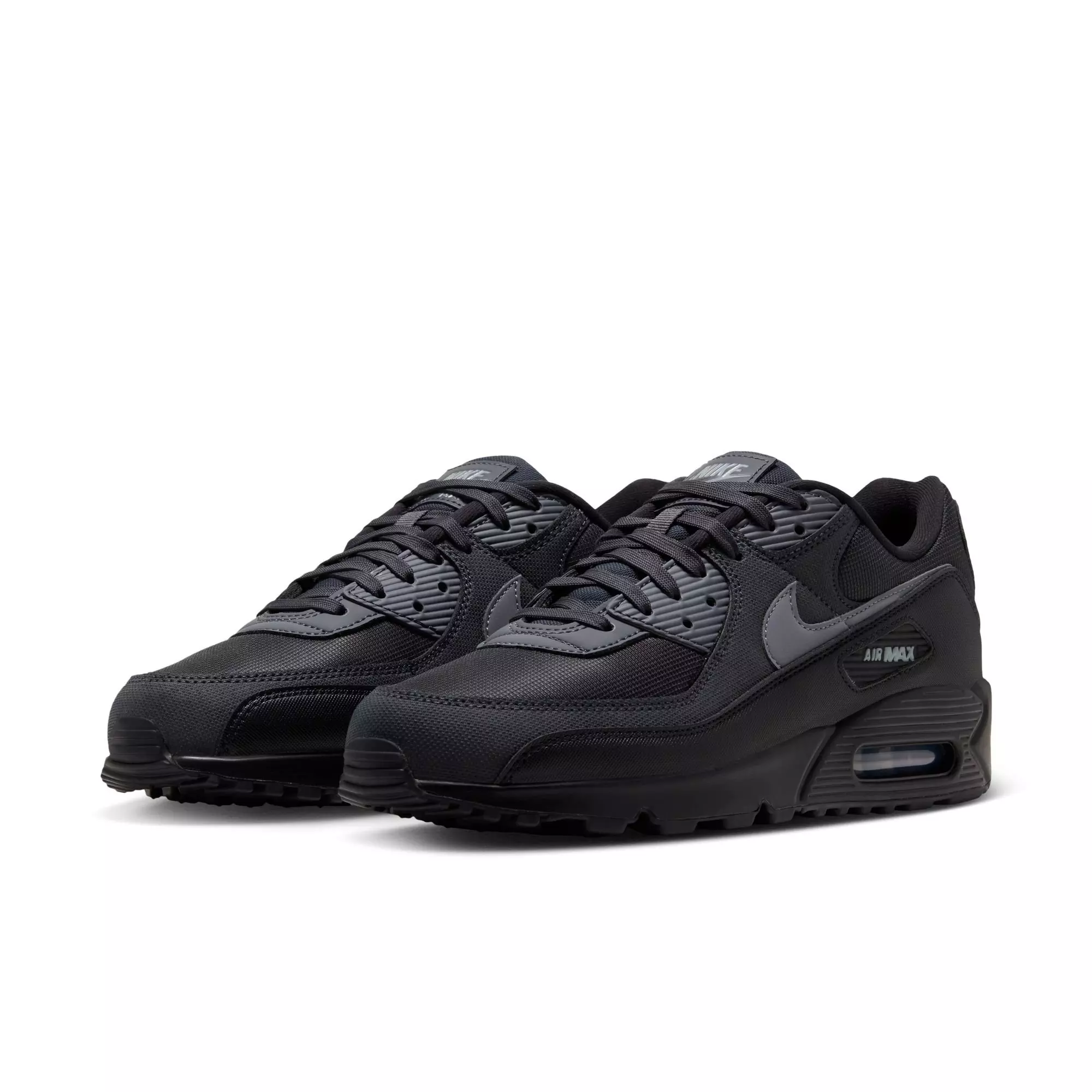 Nike Air Max 90 Premium "Dark Smoke Grey" Men's Shoe - DK SMOKE GREY/COOL GREY/BLACK
