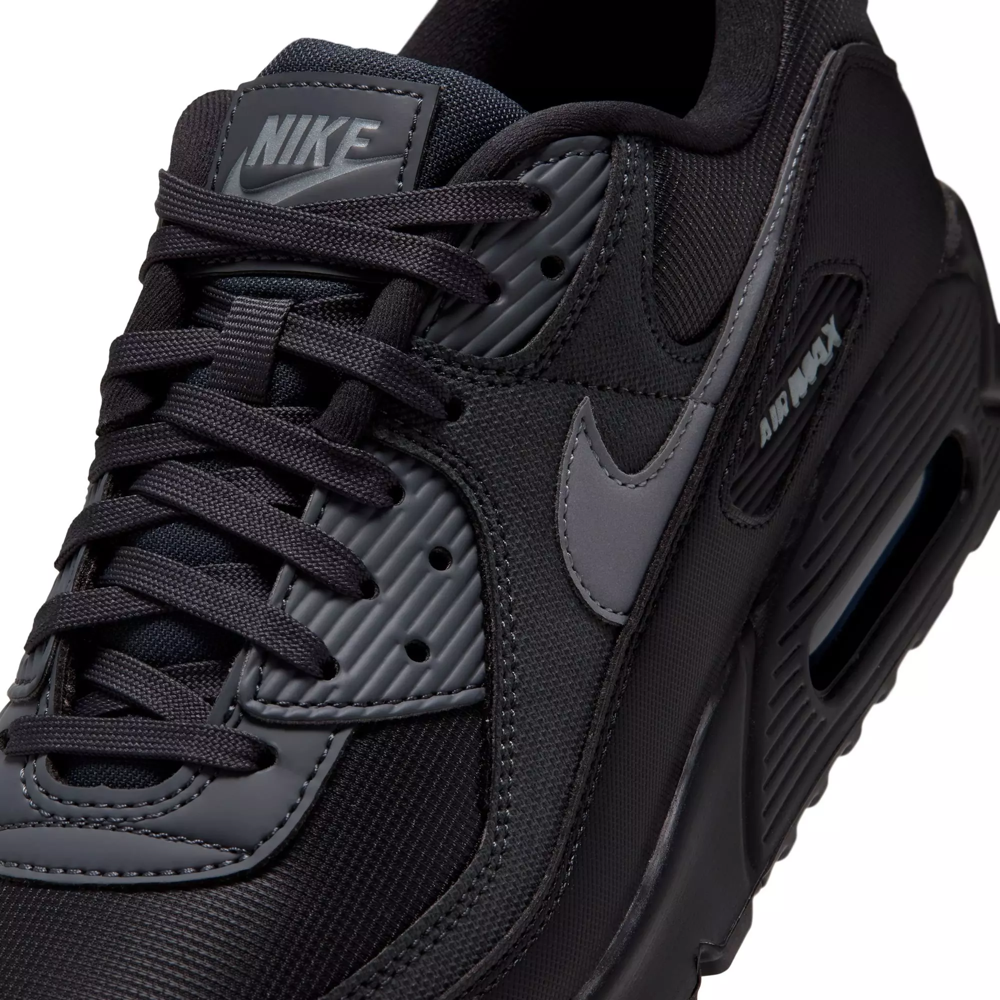 Nike Air Max 90 Premium "Dark Smoke Grey" Men's Shoe - DK SMOKE GREY/COOL GREY/BLACK