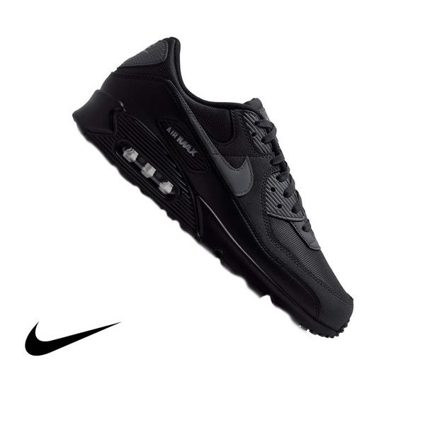 Nike Air Max 90 Premium "Dark Smoke Grey" Men's Shoe - DK SMOKE GREY/COOL GREY/BLACK