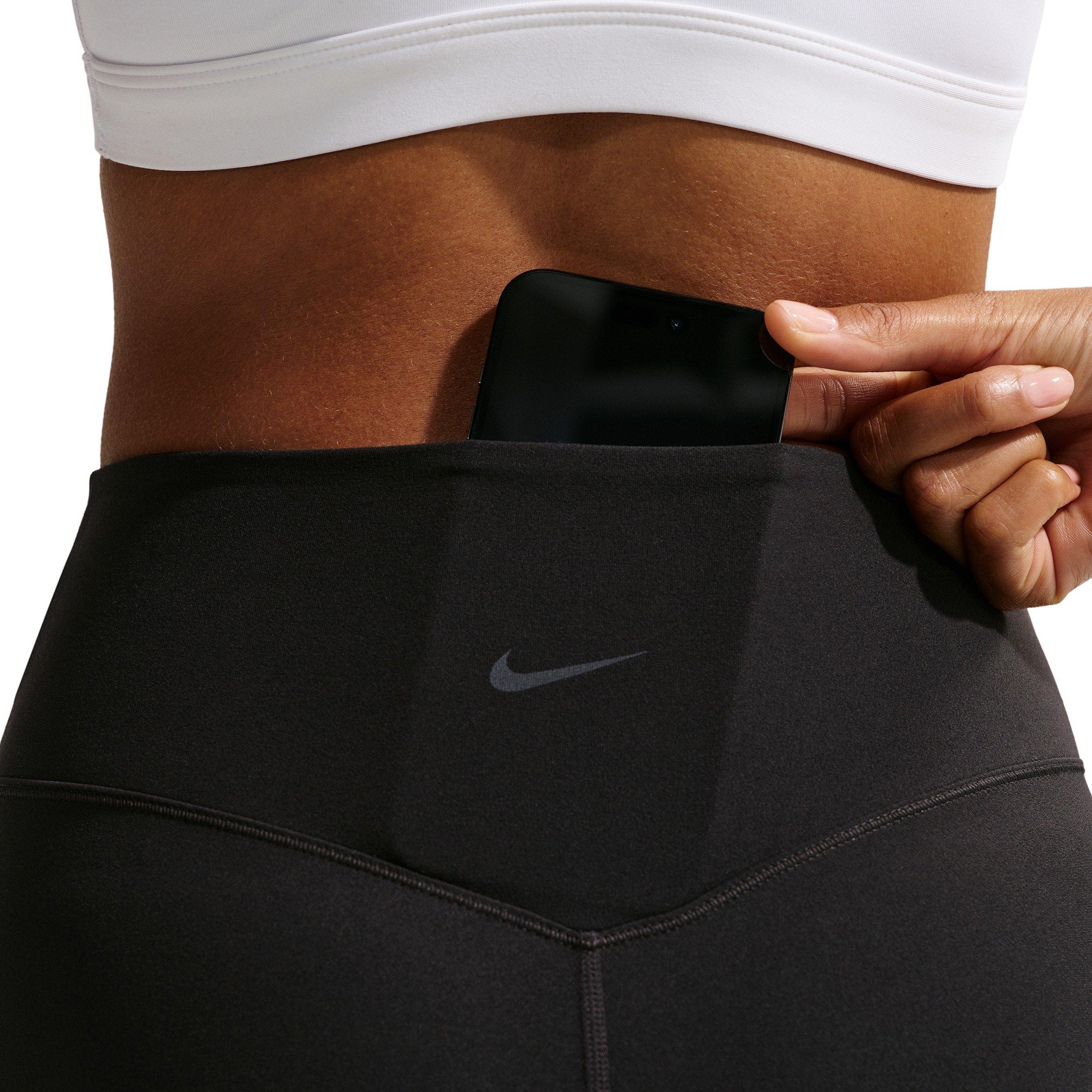 Nike Women's Zenvy High-Waisted USEA Capri Leggings - Black - BLACK Thumbnail View 3