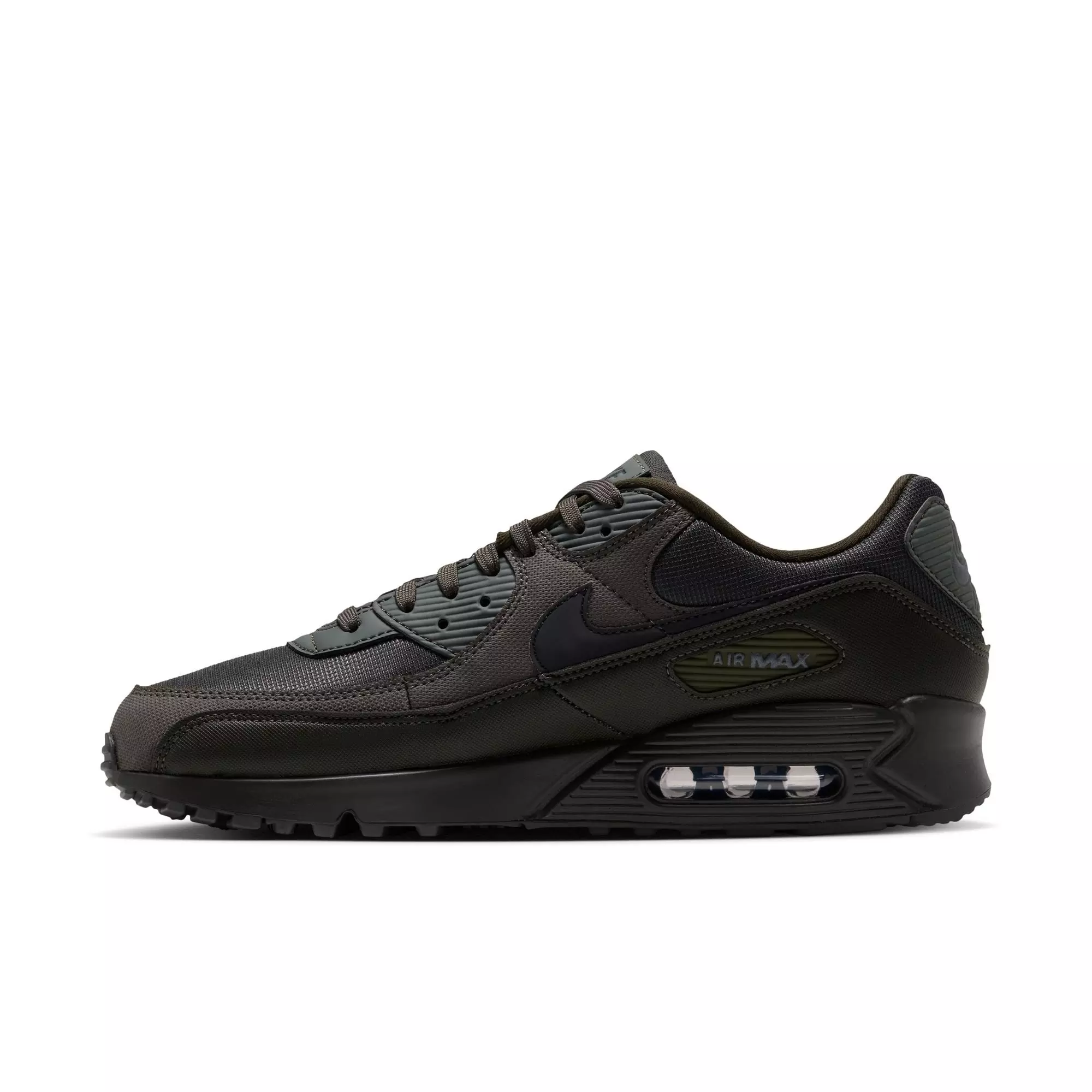 Nike Air Max 90 Premium "Newsprint" Men's Shoe - NEWSPRINT/BLACK/SEQUOIA