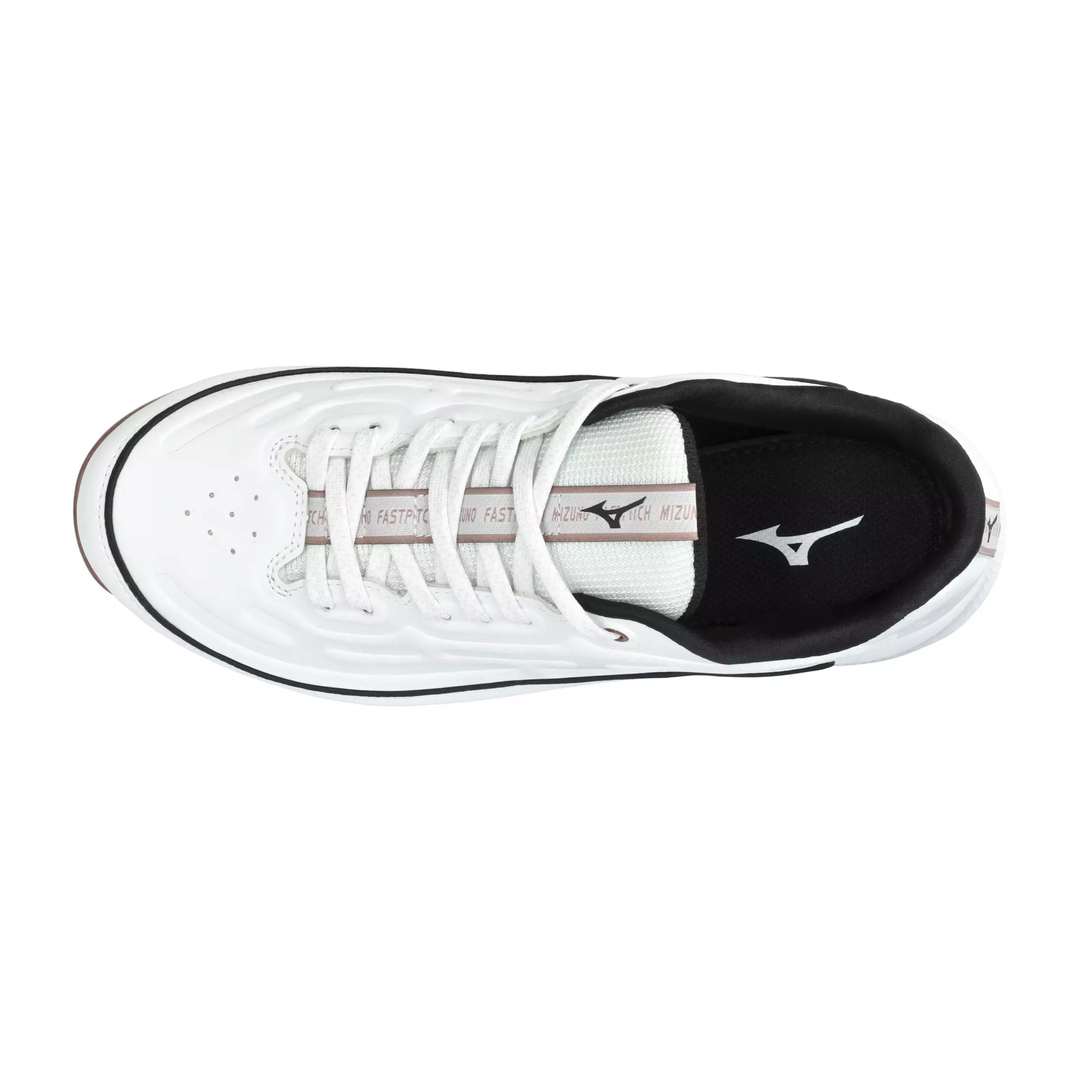 Mizuno Advanced Finch Elite 6 TPU "White/Rose Gold" Women's Softball Cleat - WHITE/ROSE GOLD