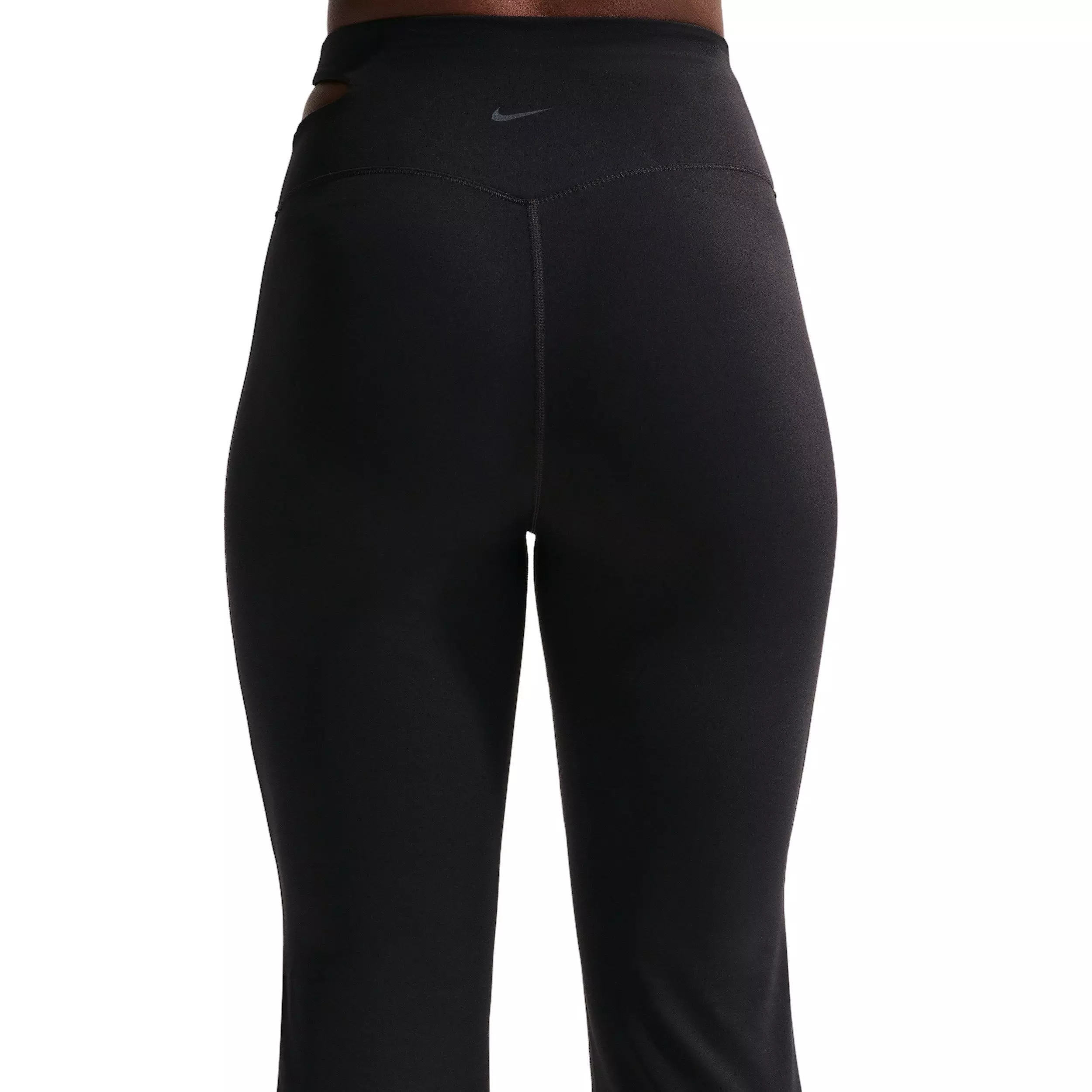 Nike Women's Zenvy High-Waisted Flared Leggings - Black - BLACK