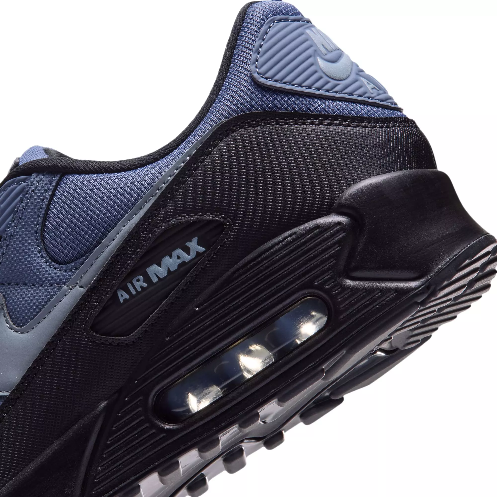 Nike Air Max 90 Premium "Diffused Blue" Men's Shoe - DIFFUSED BLUE/DOVE GREY/BLACK