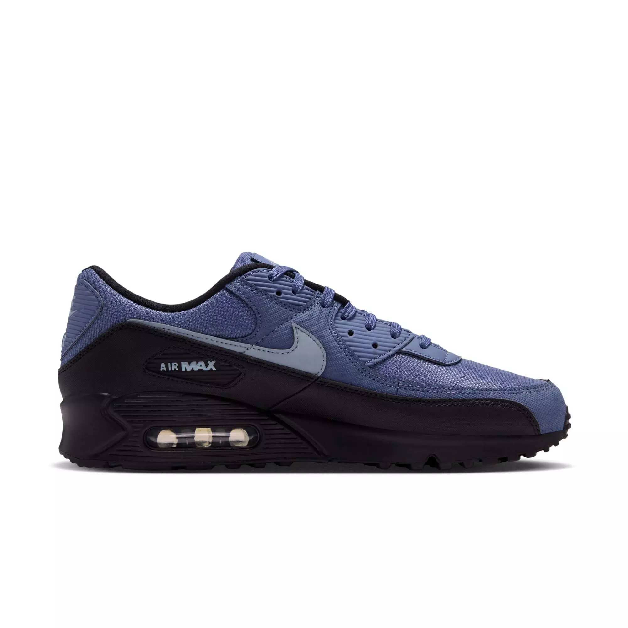 Nike Air Max 90 Premium "Diffused Blue" Men's Shoe - DIFFUSED BLUE/DOVE GREY/BLACK