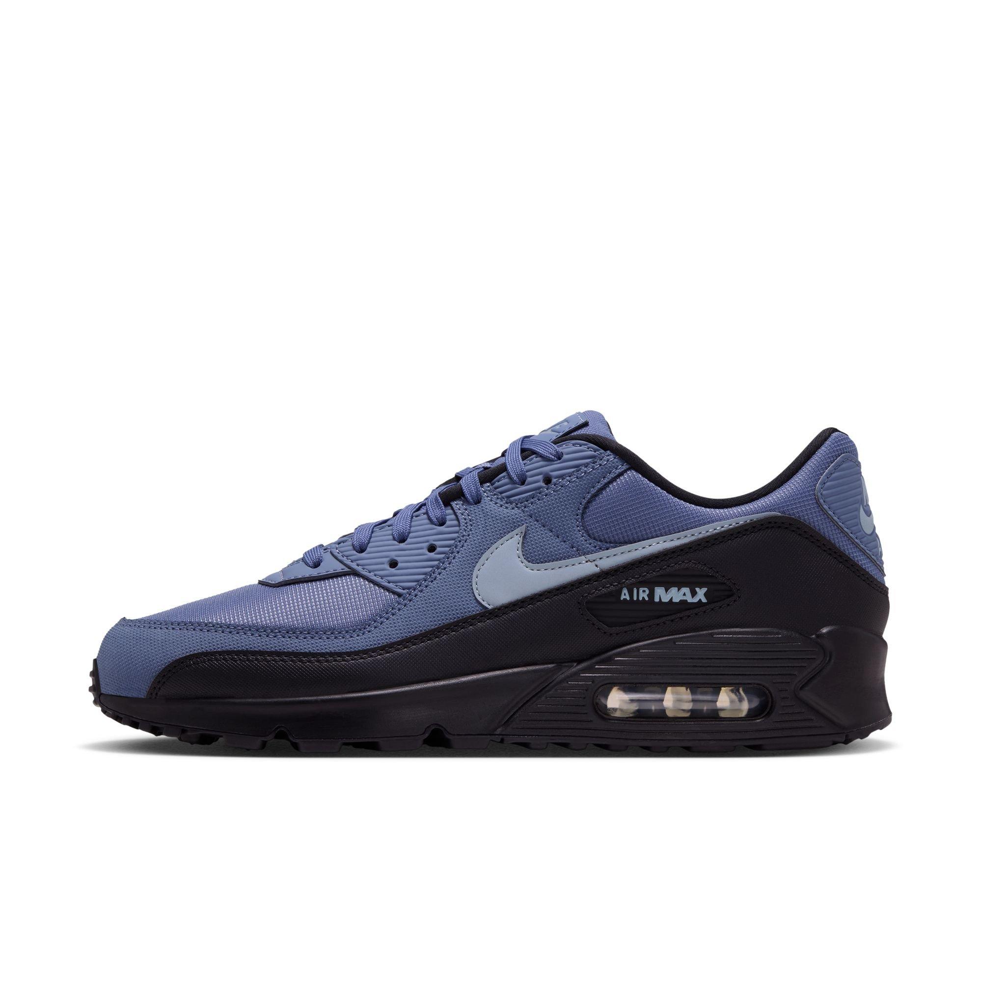 Nike Air Max 90 Premium "Diffused Blue" Men's Shoe - DIFFUSED BLUE/DOVE GREY/BLACK