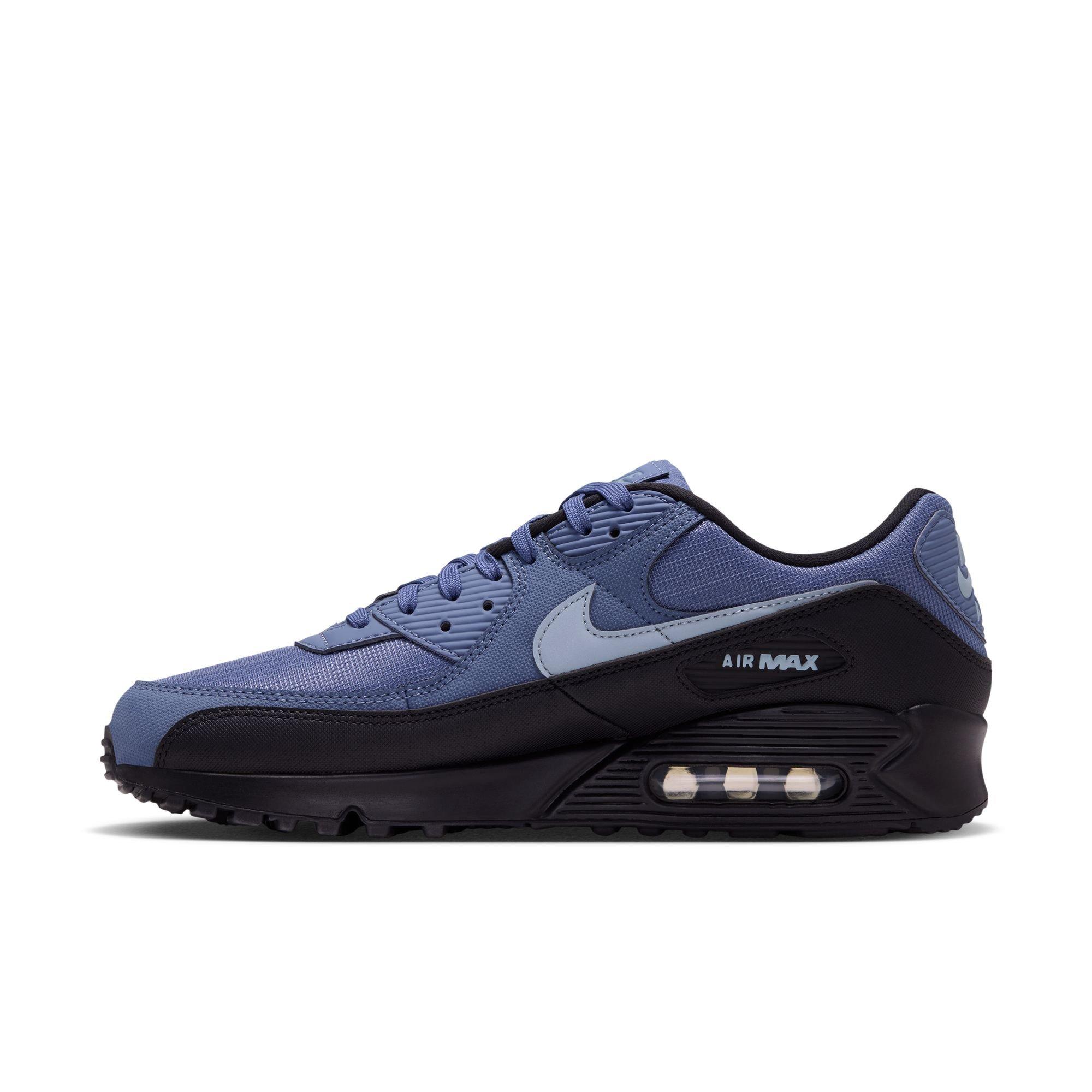 Nike Air Max 90 Premium "Diffused Blue" Men's Shoe - DIFFUSED BLUE/DOVE GREY/BLACK