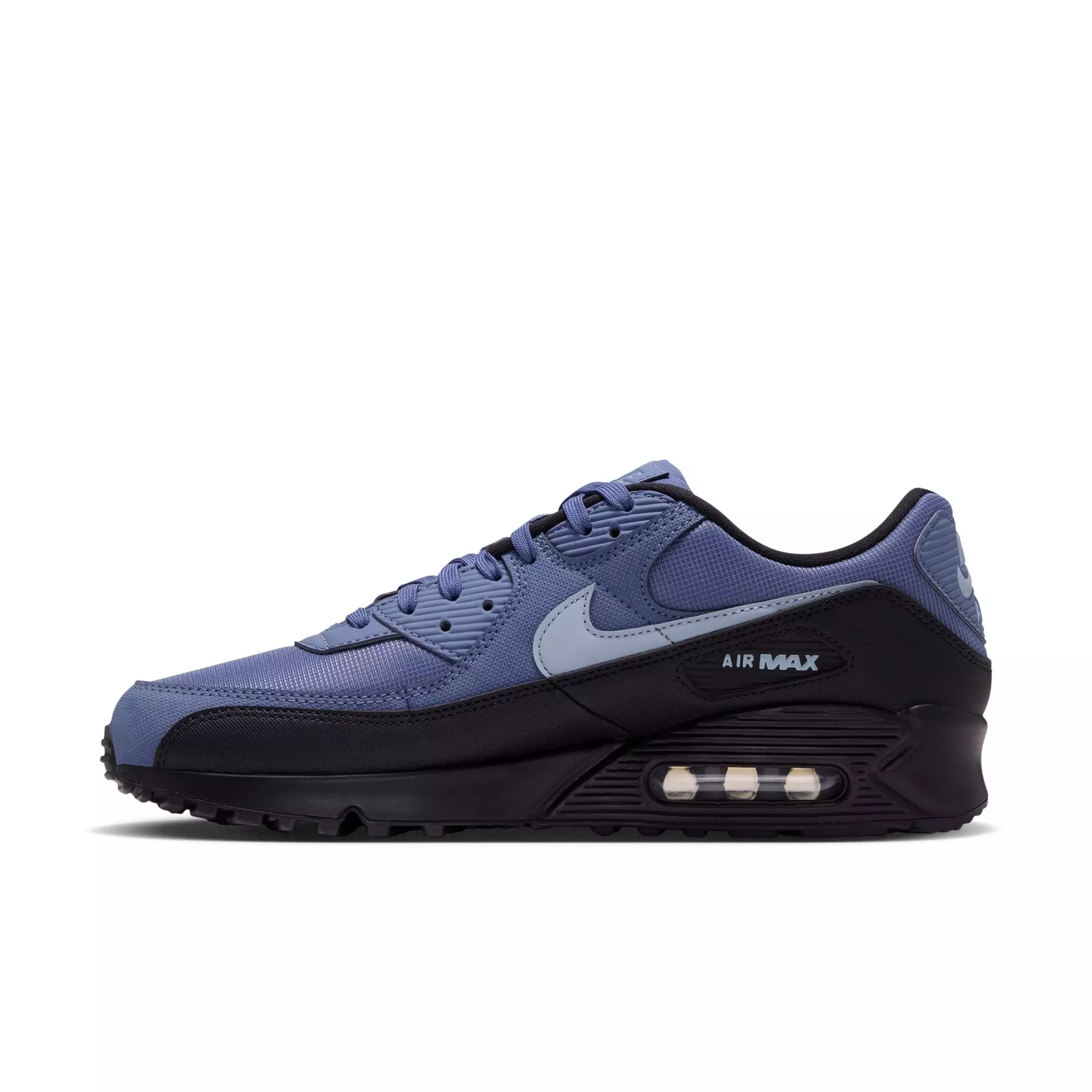 Nike Air Max 90 Premium "Diffused Blue" Men's Shoe - DIFFUSED BLUE/DOVE GREY/BLACK