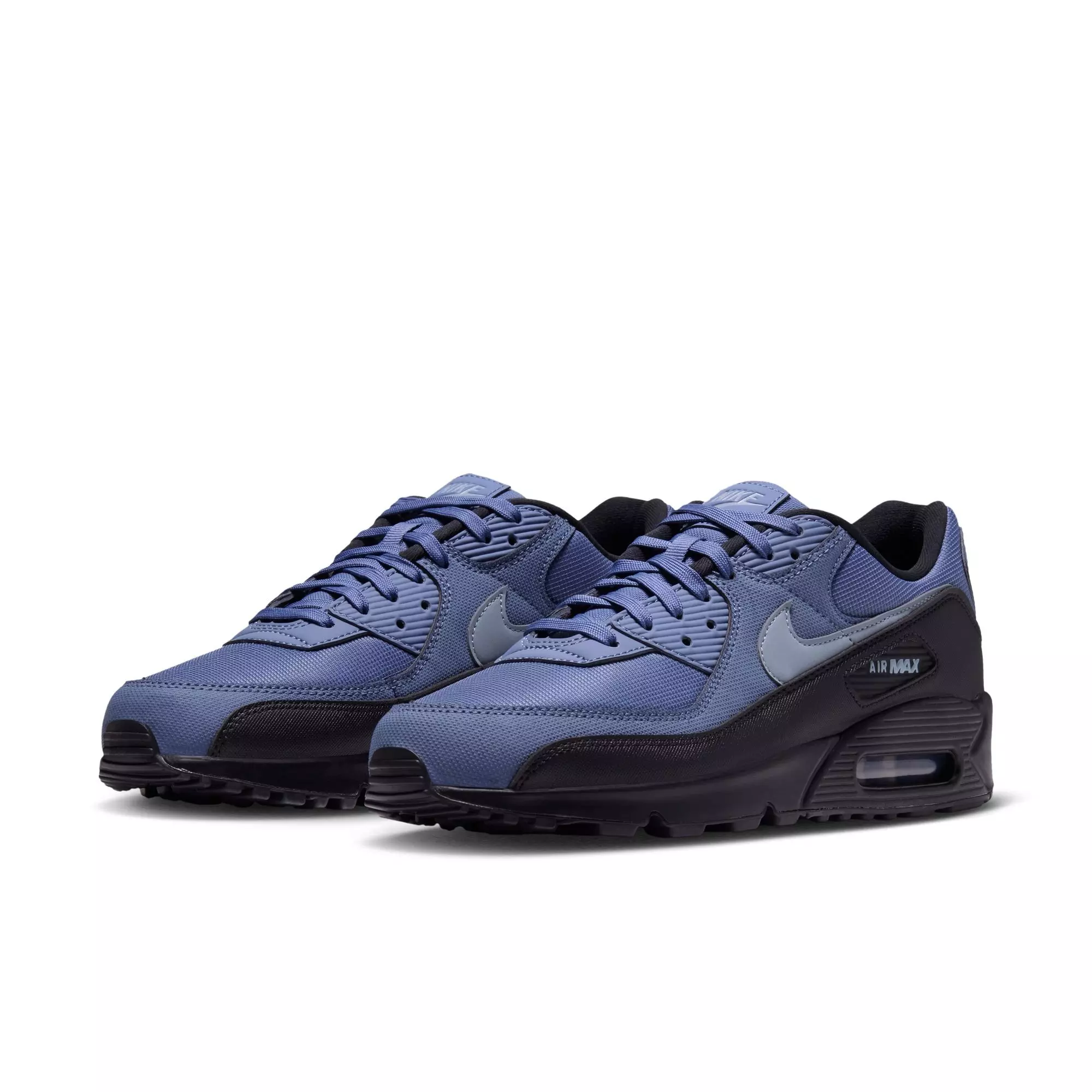 Nike Air Max 90 Premium "Diffused Blue" Men's Shoe - DIFFUSED BLUE/DOVE GREY/BLACK