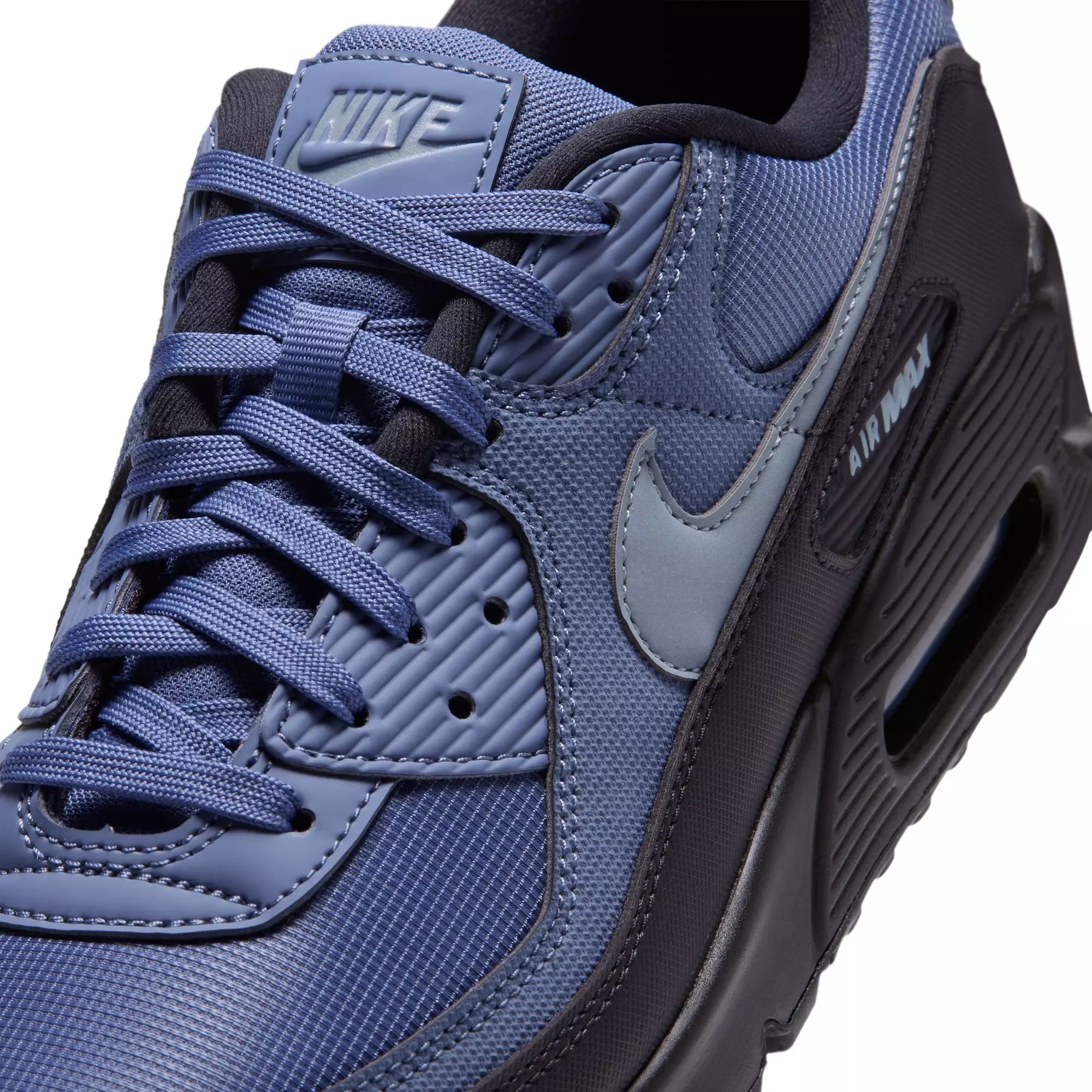 Nike Air Max 90 Premium "Diffused Blue" Men's Shoe - DIFFUSED BLUE/DOVE GREY/BLACK