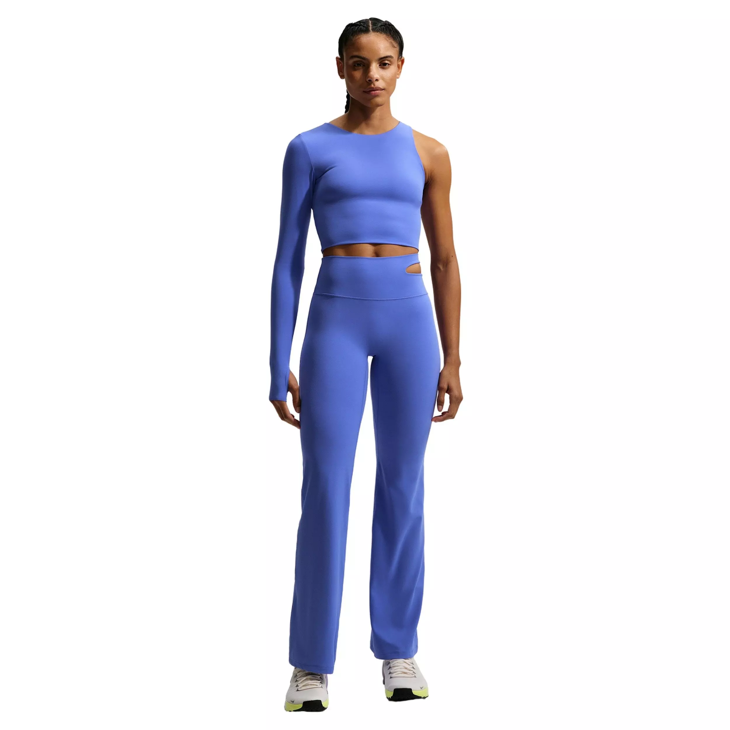 Nike Women's Zenvy High-Waisted Flared Leggings - Sapphire - SAPPHIRE