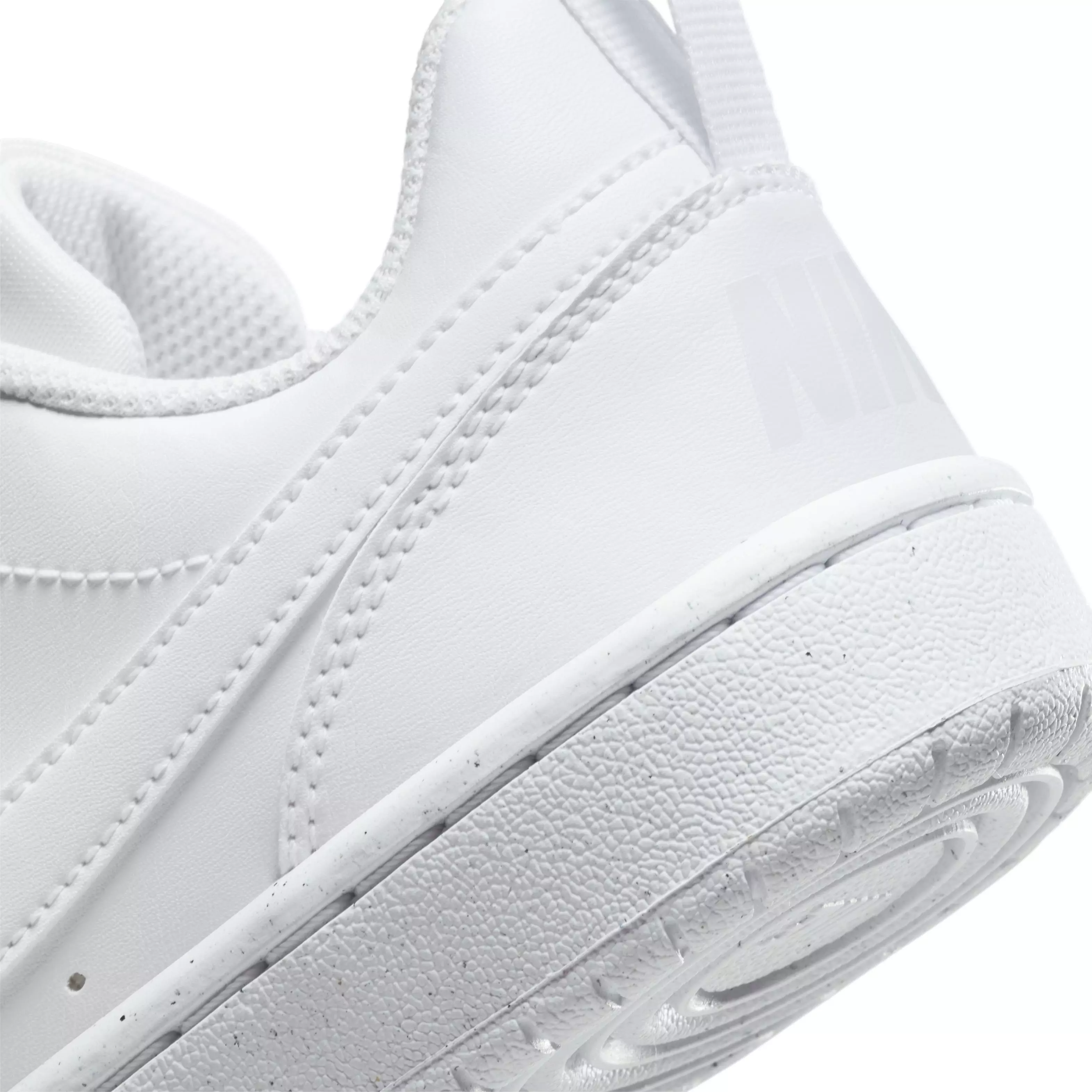 Nike Court Borough Low Recraft "White/White/White" Grade School Boys' Shoe - WHITE/WHITE/WHITE