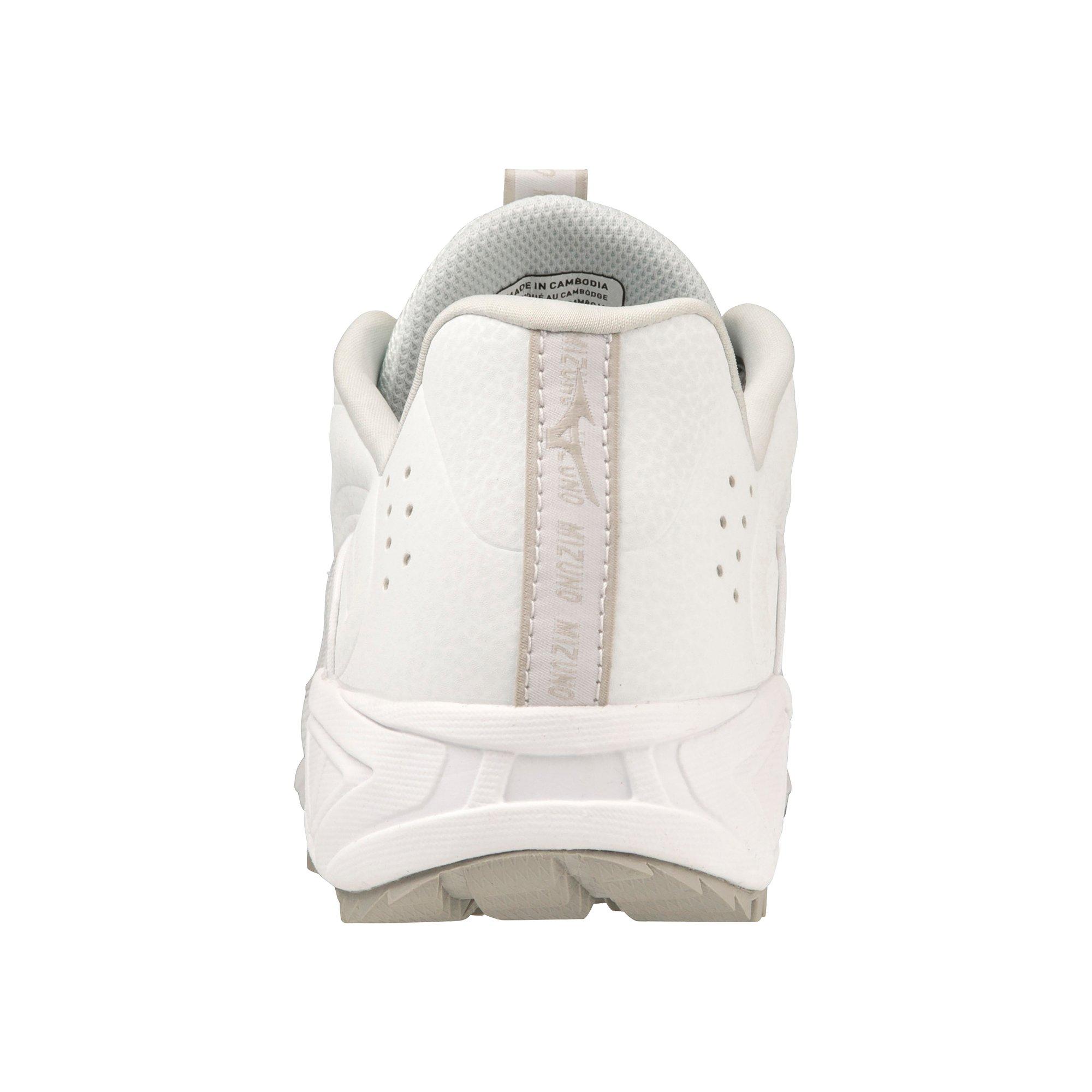 Mizuno Ambition 3 FP AS "White" Women's Softball Shoe - WHITE Thumbnail View 5