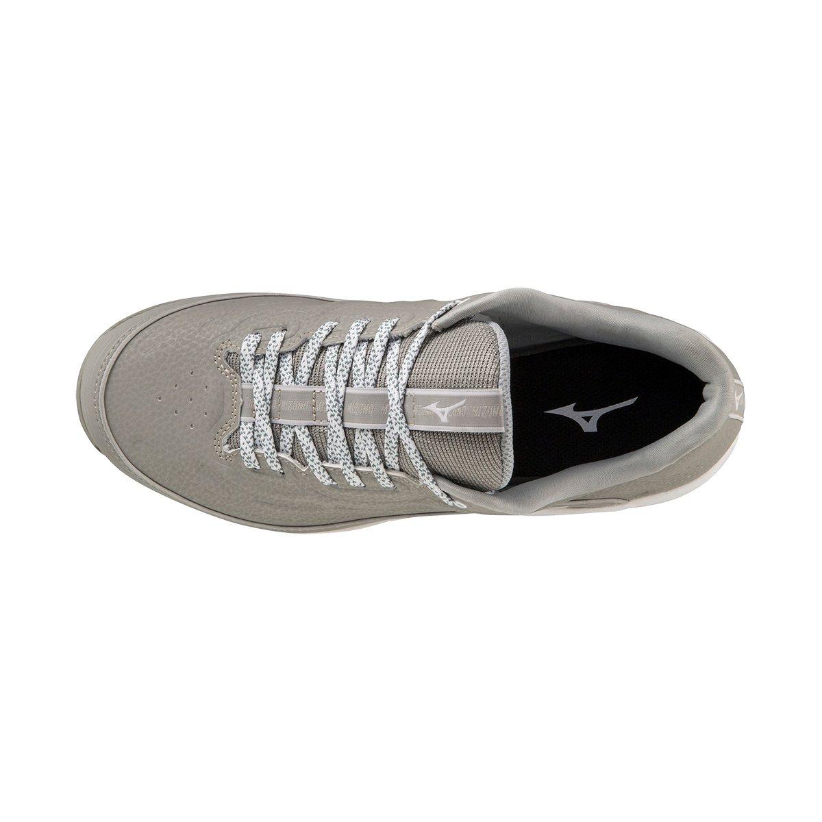 Mizuno Ambition 3 FP AS "Grey/White" Women's Softball Shoe - GREY/WHITE Thumbnail View 3