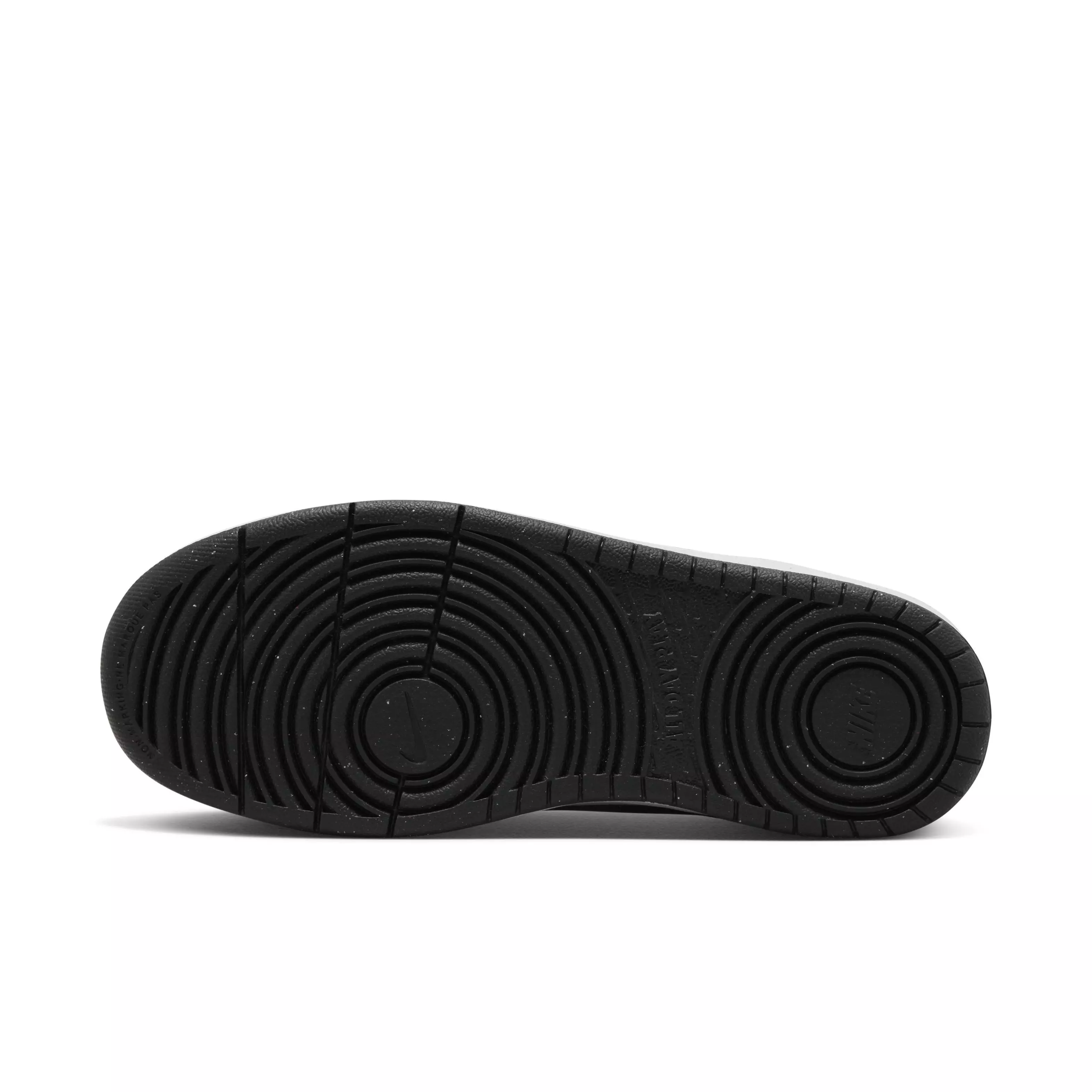 Nike Court Borough Low Recraft "White/Fierce Pink/Light Ultramarine/Dark Obsidian" Grade School Kids' Shoe - WHITE/PINK/LT ULTRAMARINE/DK OBSIDIAN