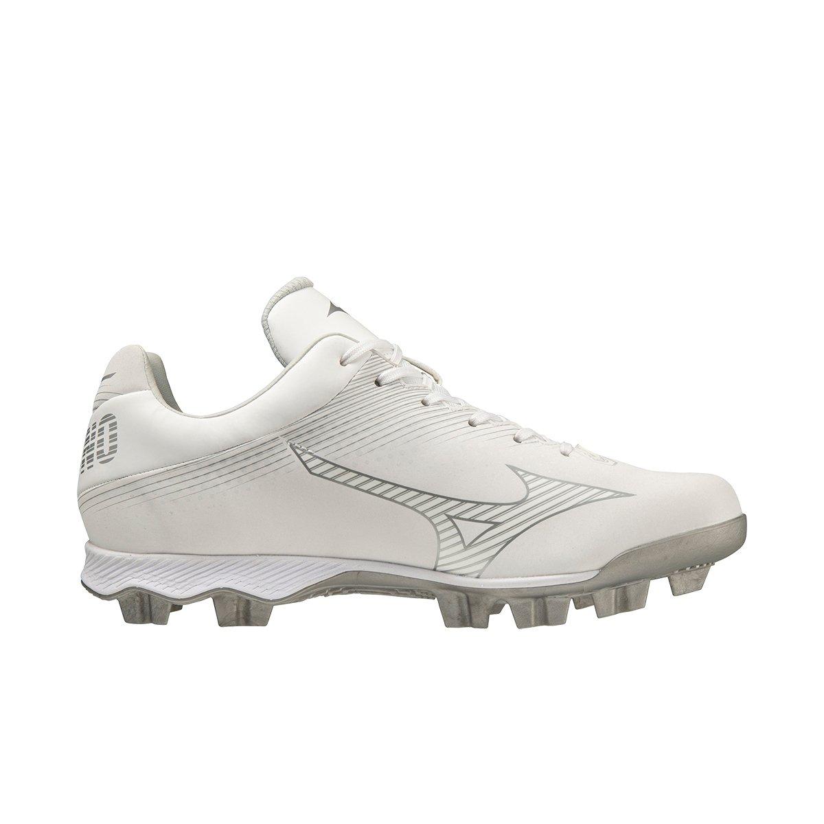 Mizuno Wave Finch LightRevo TPU "White" Women's Softball Cleat - WHITE Thumbnail View 1