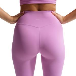 Nike Women's Zenvy High-Waisted Flared Leggings with No Front Seam -Lt Magenta