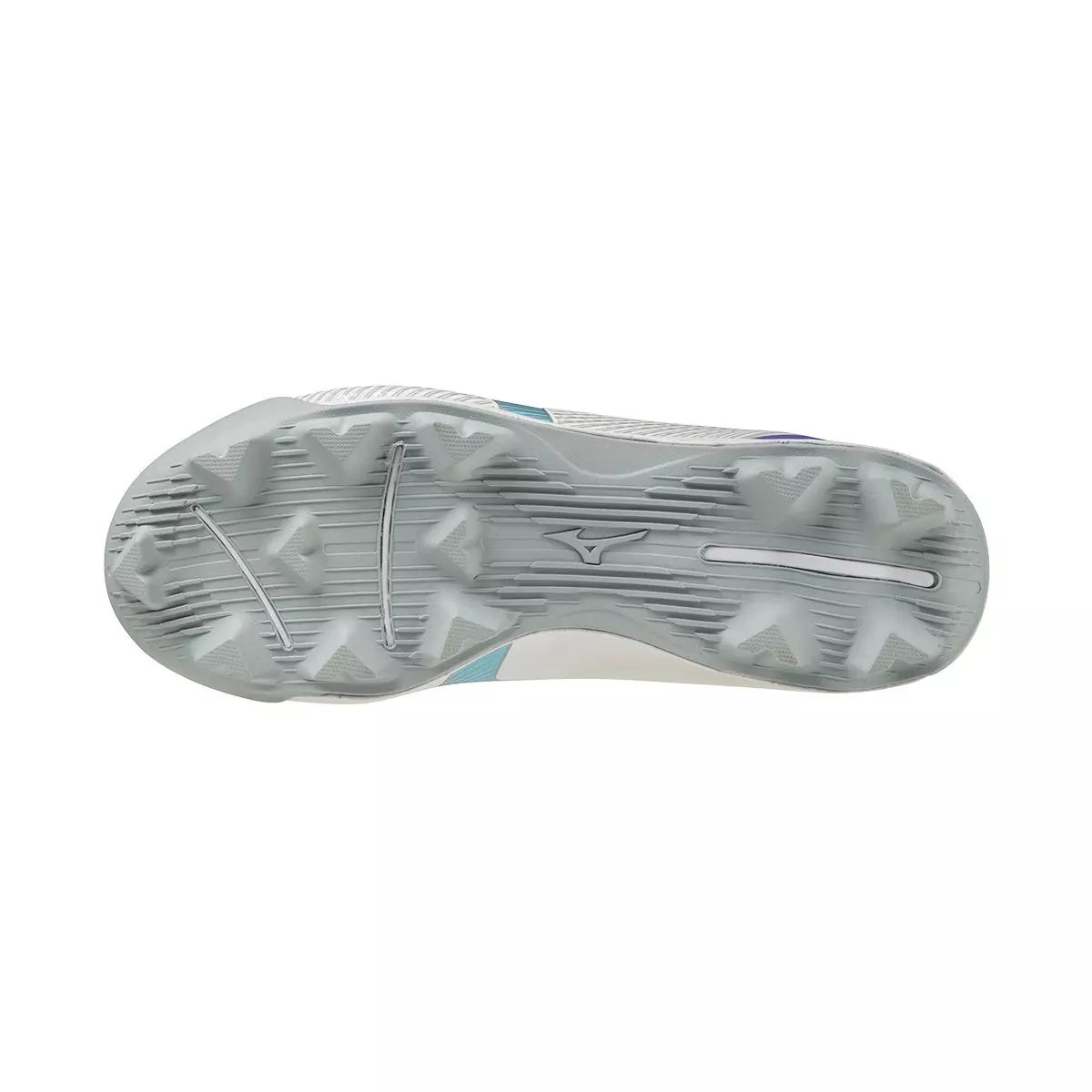 Mizuno Wave Finch LightRevo TPU "White/Blue" Women's Softball Cleat - WHITE/BLUE
