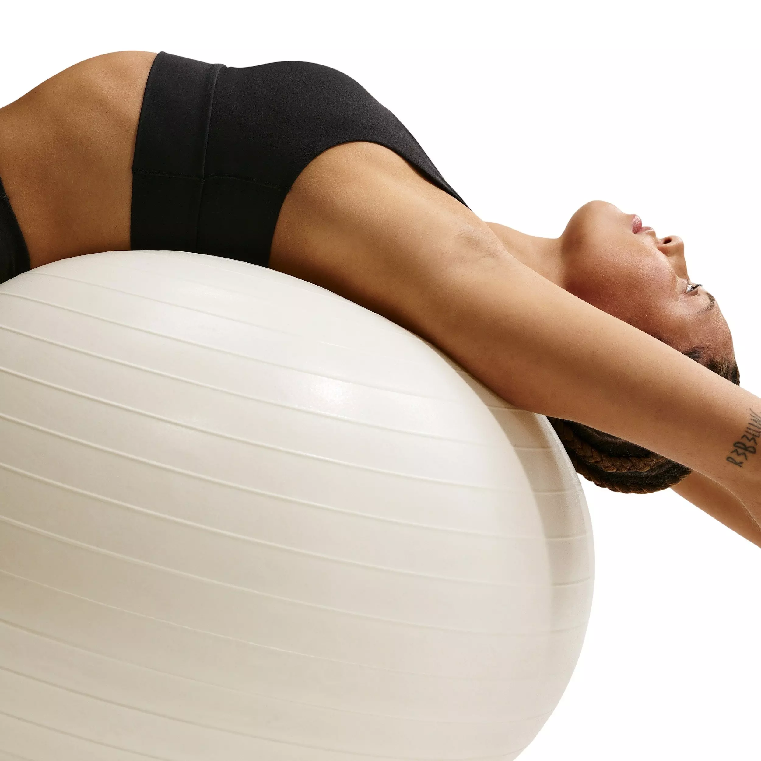 Nike Women's Zenvy Light-Support Padded Longline Sports Bra - Black - BLACK