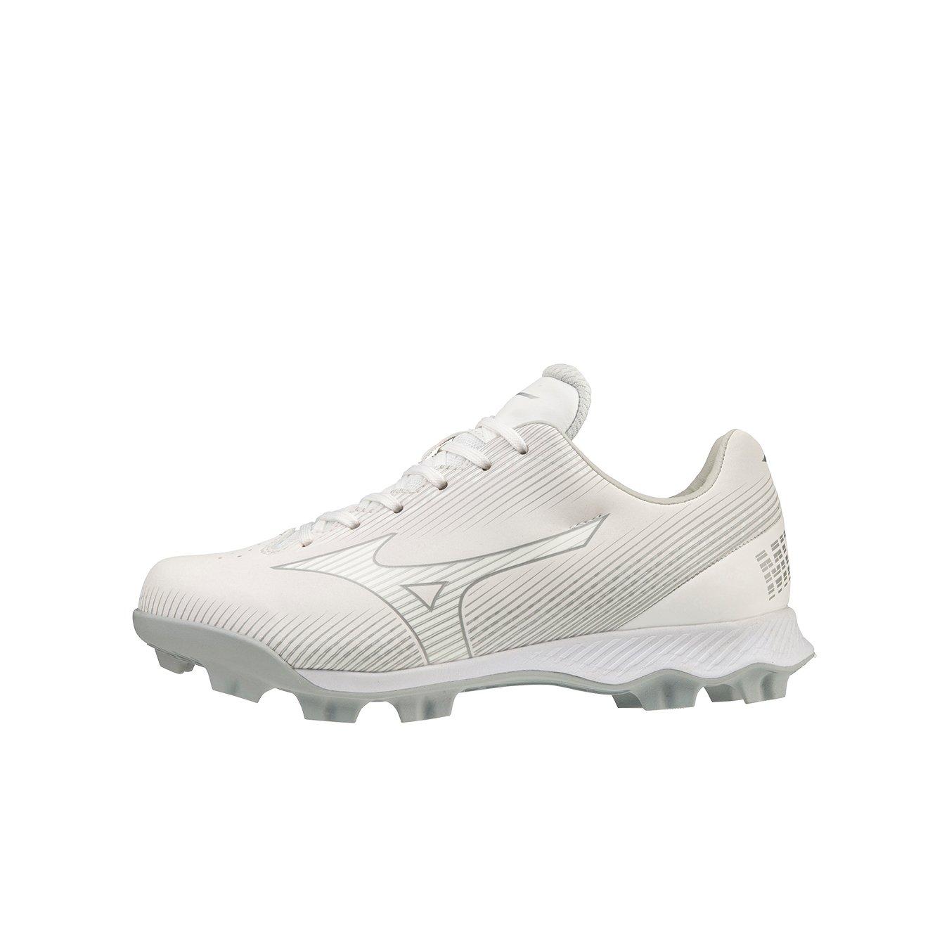 Mizuno Wave Finch LightRevo  Grade School Girls' "White" Softball Cleat