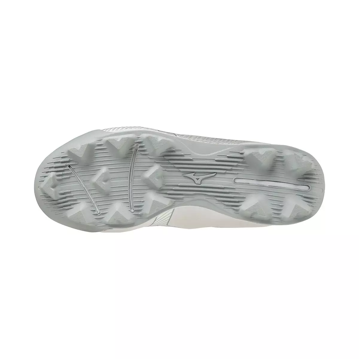 Mizuno Wave Finch LightRevo "White" Grade School Girls' Softball Cleat - WHITE