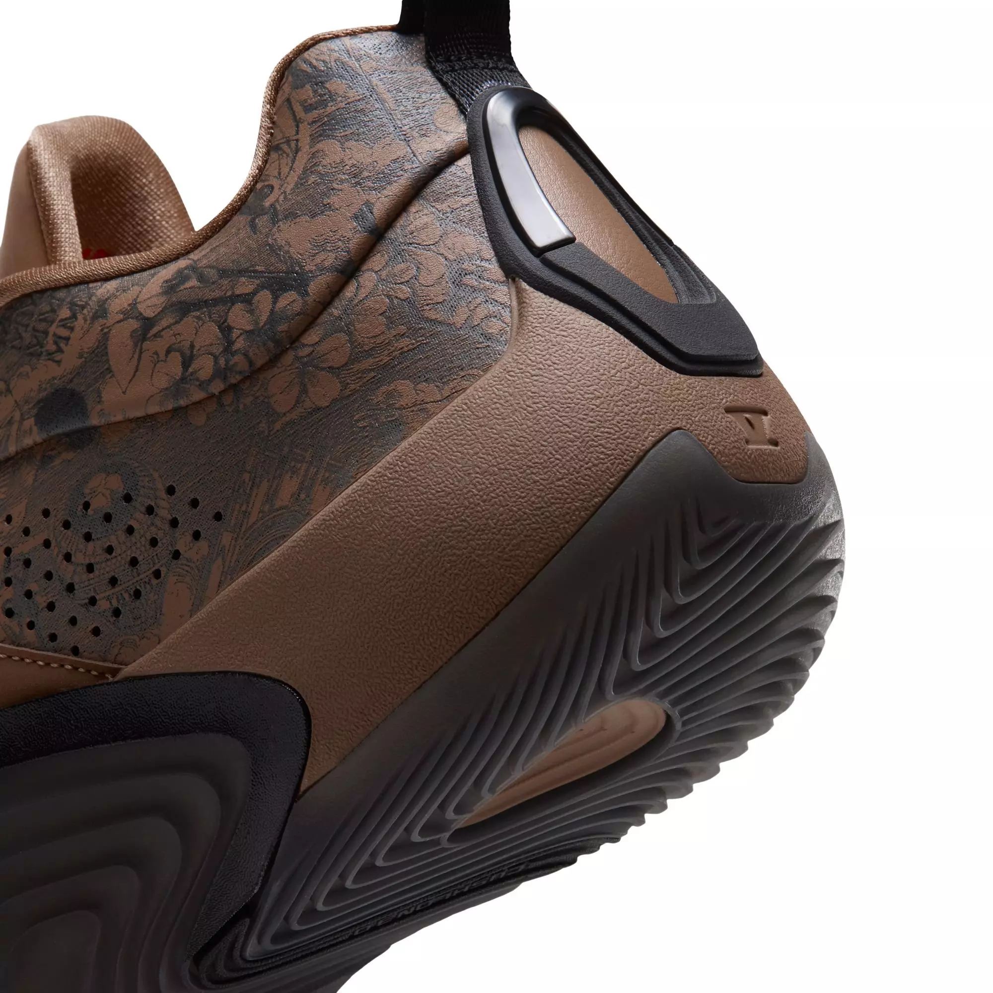 Jordan Tatum 5 "Laser" Men's Basketball Shoe - LEGEND DK BROWN/UNIVERSITY RED