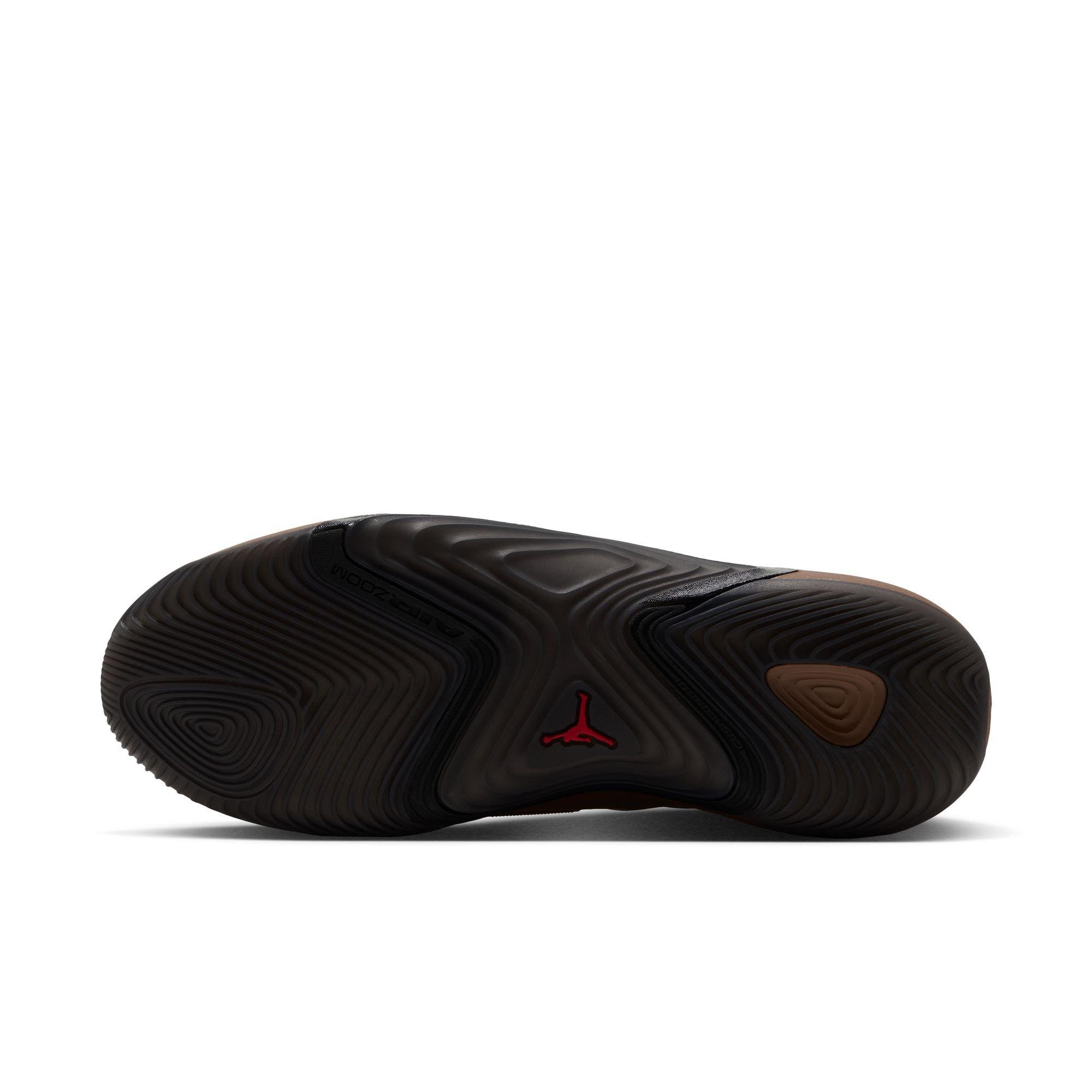 Jordan Tatum 5 "Laser" Men's Basketball Shoe - LEGEND DK BROWN/UNIVERSITY RED