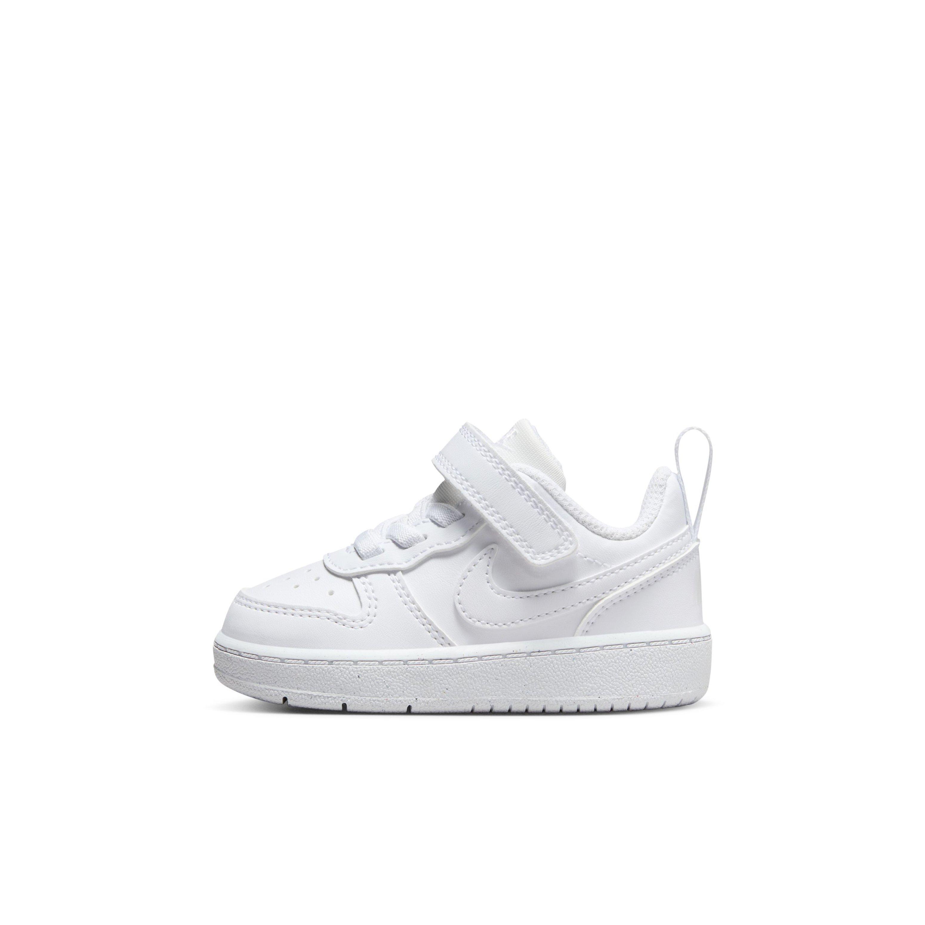 Nike Court Borough Low Recraft Infant Boys' "White/White/White" Shoe