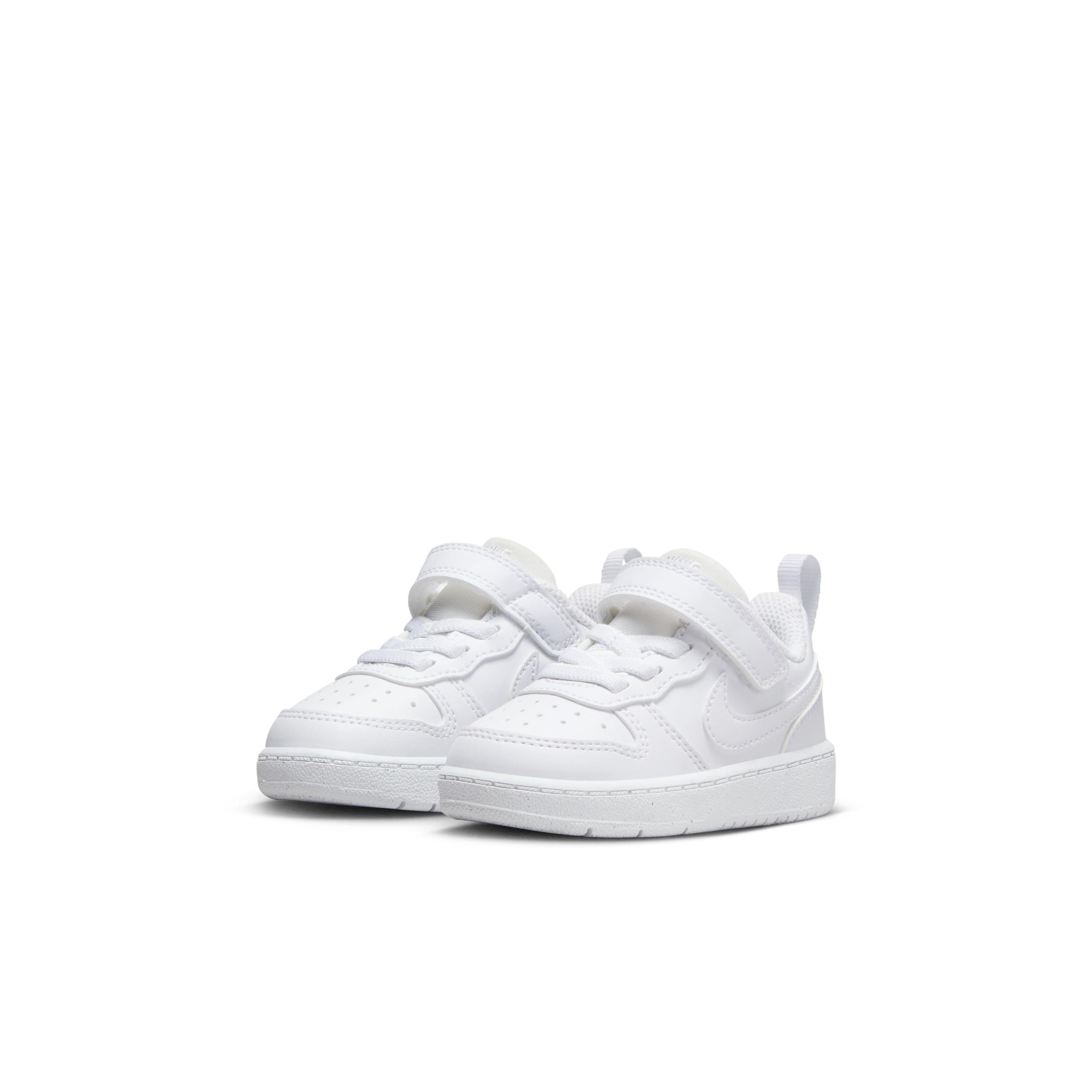 Nike Court Borough Low Recraft Infant Boys' "White/White/White" Shoe