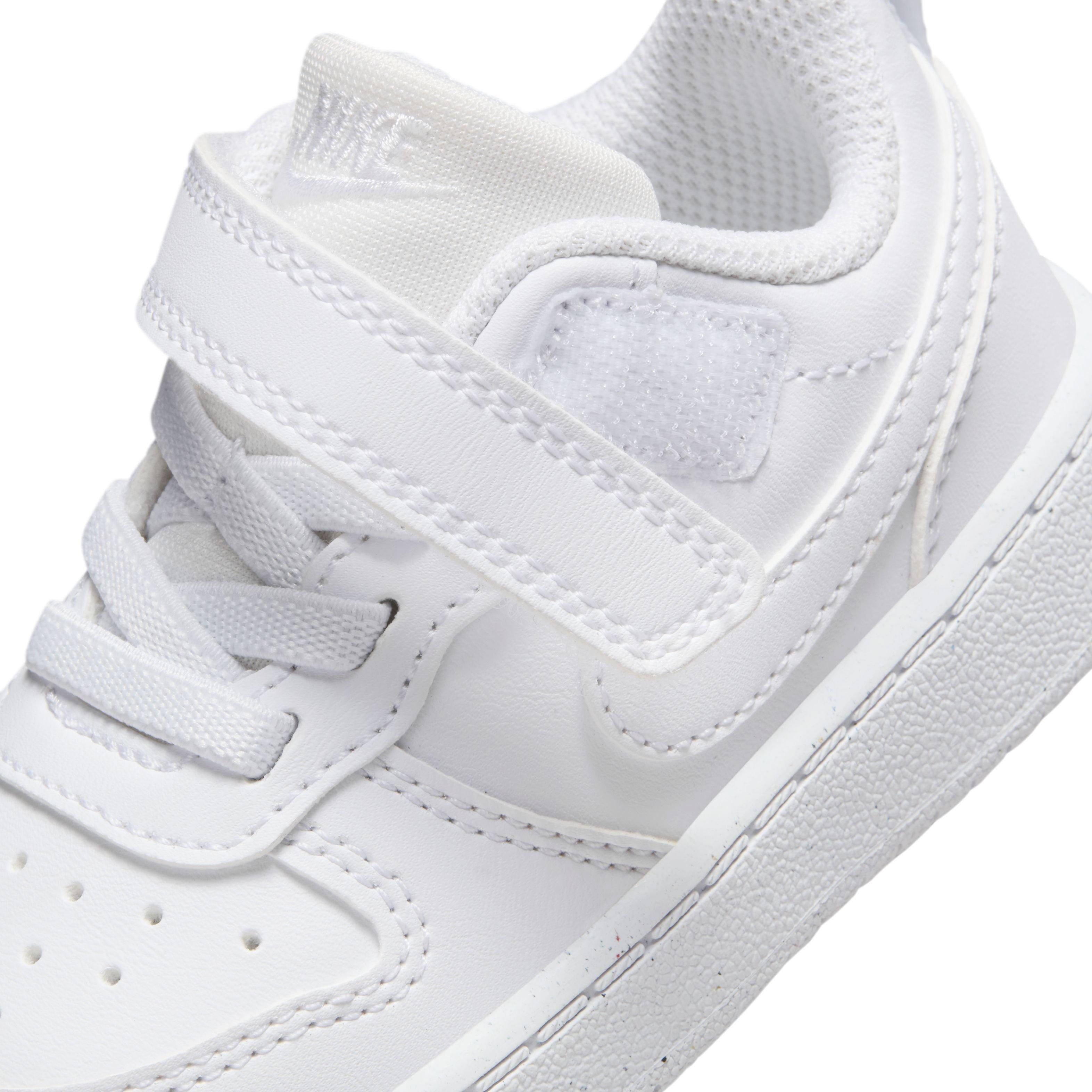 Nike Court Borough Low Recraft Infant Boys' "White/White/White" Shoe